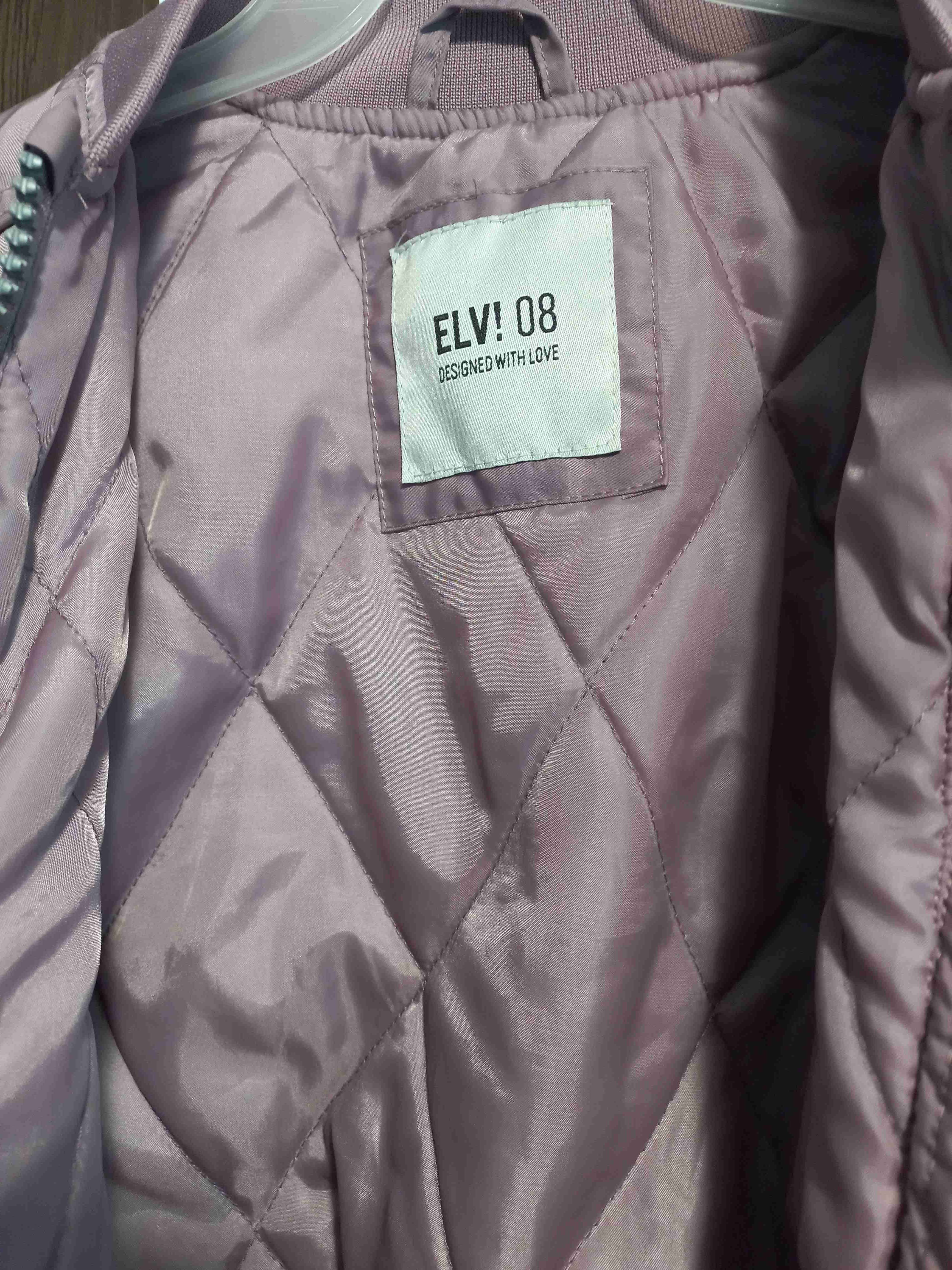 Chaqueta bomber rosada infantil - miniatura 3