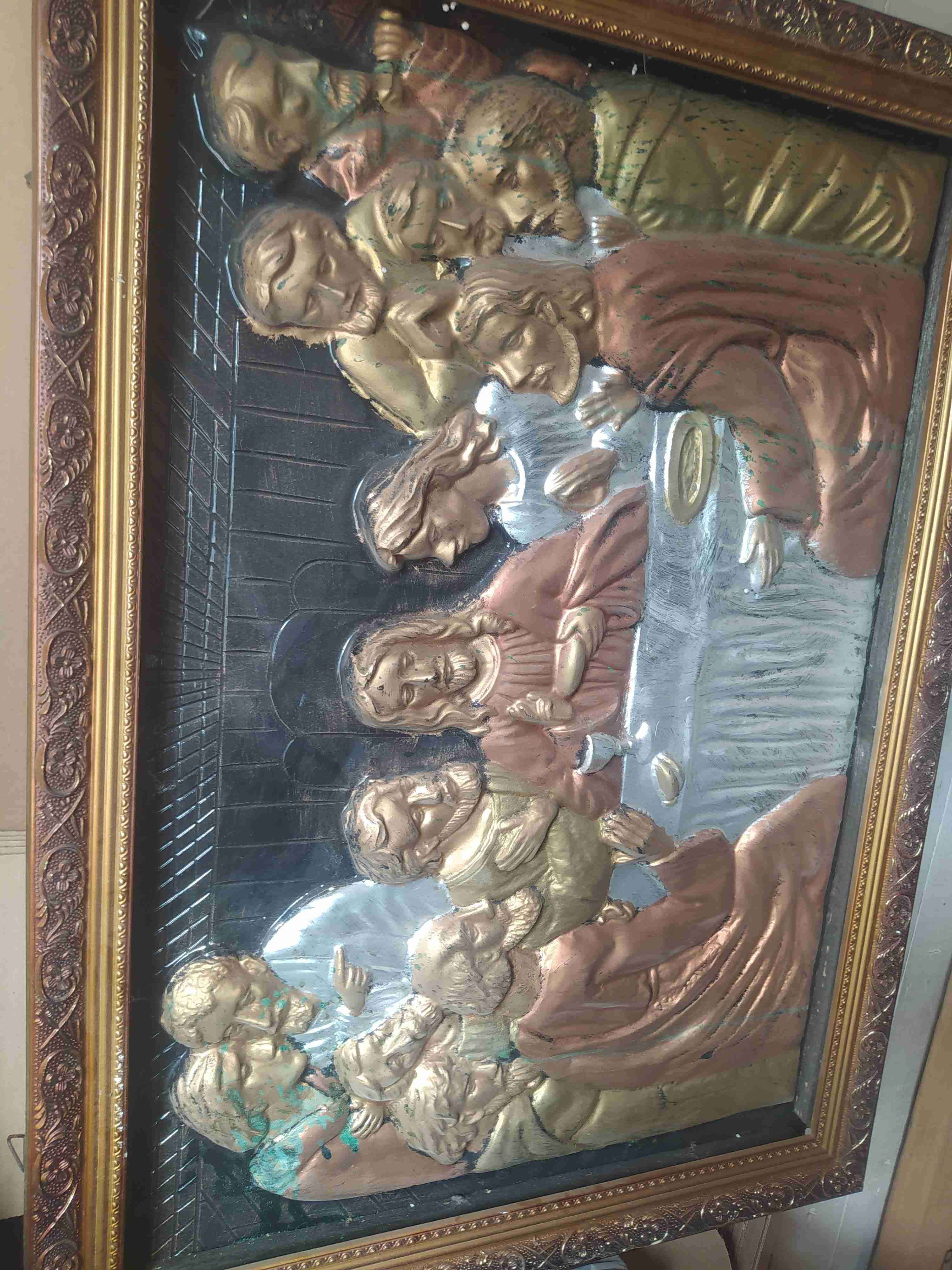 Cuadro en relieve de la Última Cena - miniatura 2