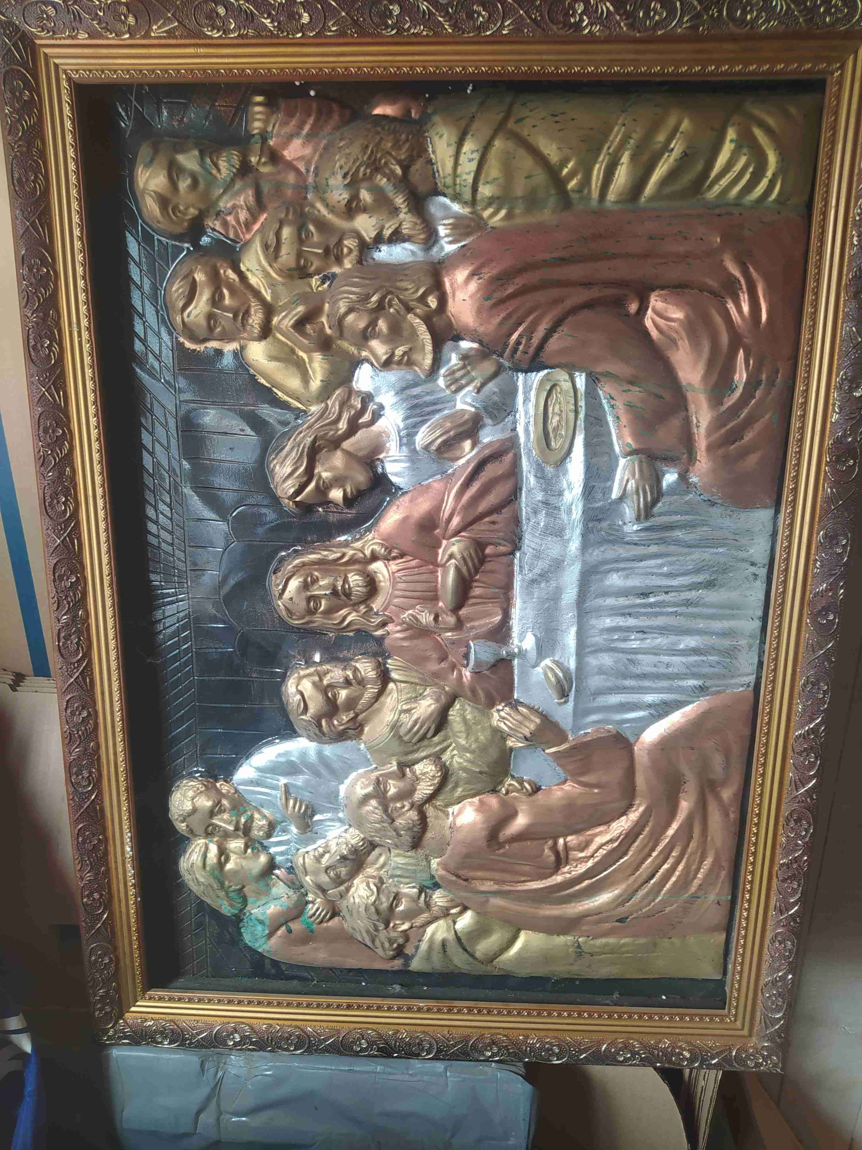 Cuadro en relieve de la Última Cena - miniatura 3