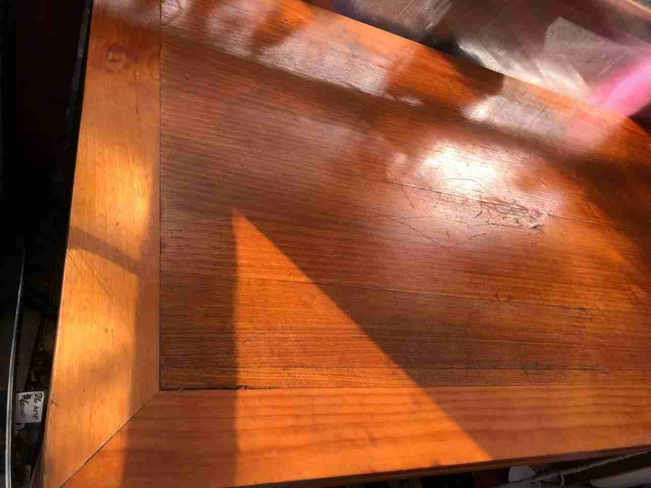 Mesa de madera rústica - miniatura 1