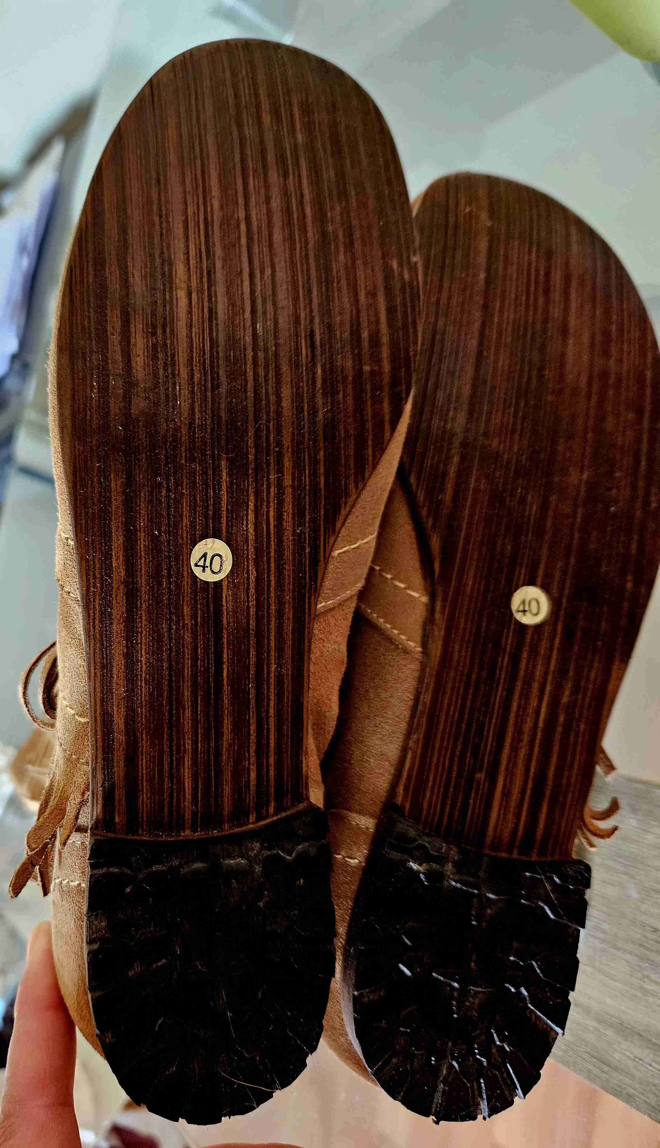 Botas de gamuza con flecos - miniatura 4