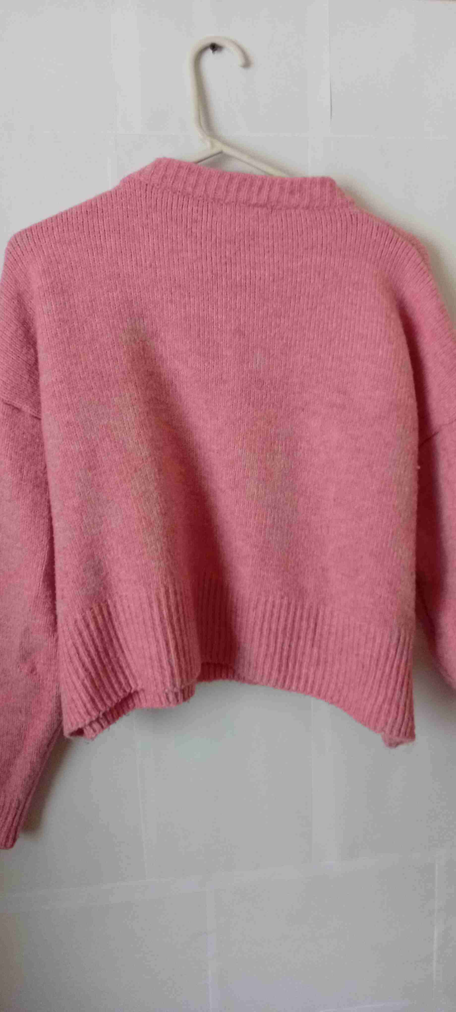 Suéter rosa de mujer XL - miniatura 2