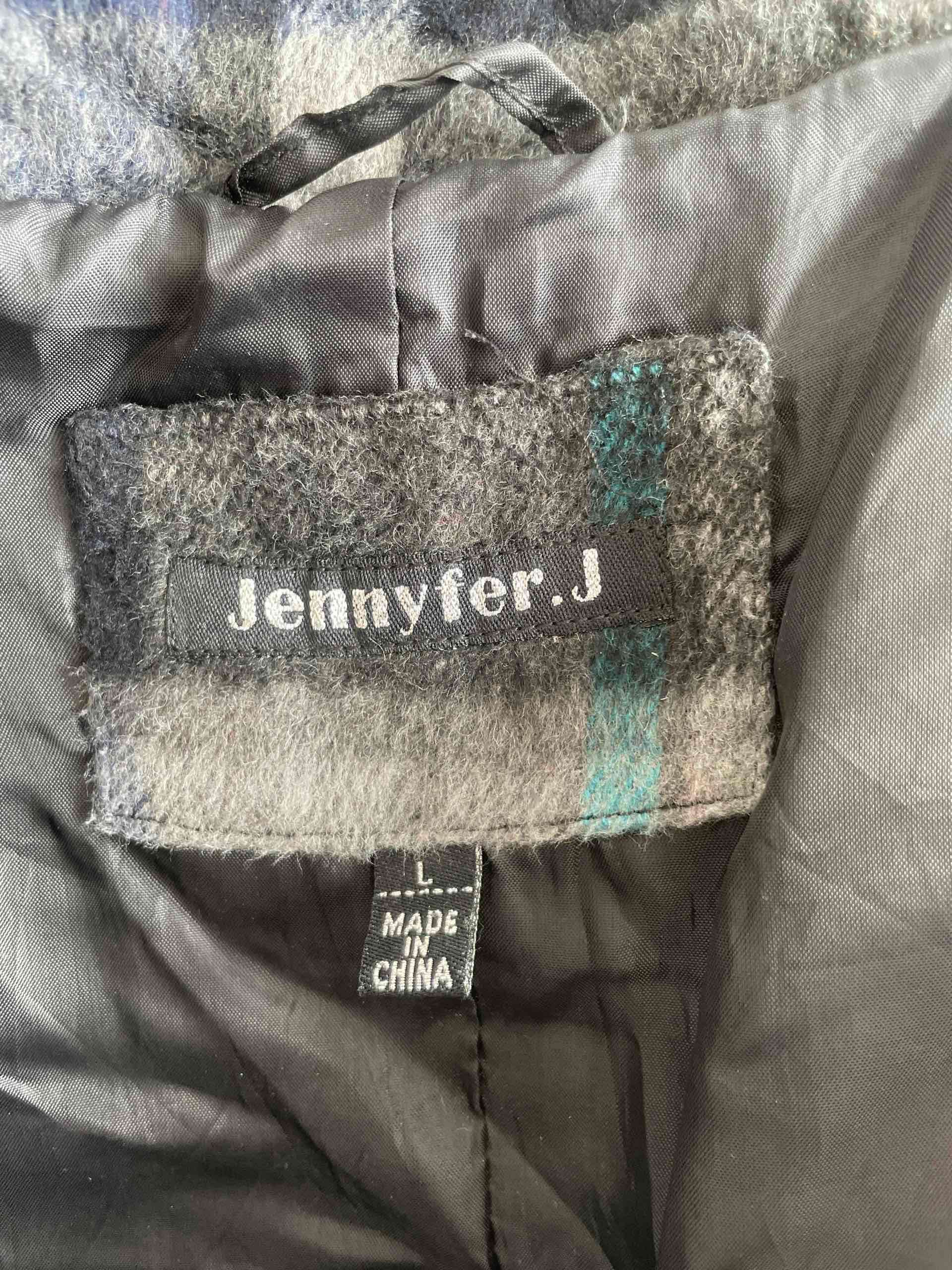 Abrigo a cuadros, talla L. - miniatura 3