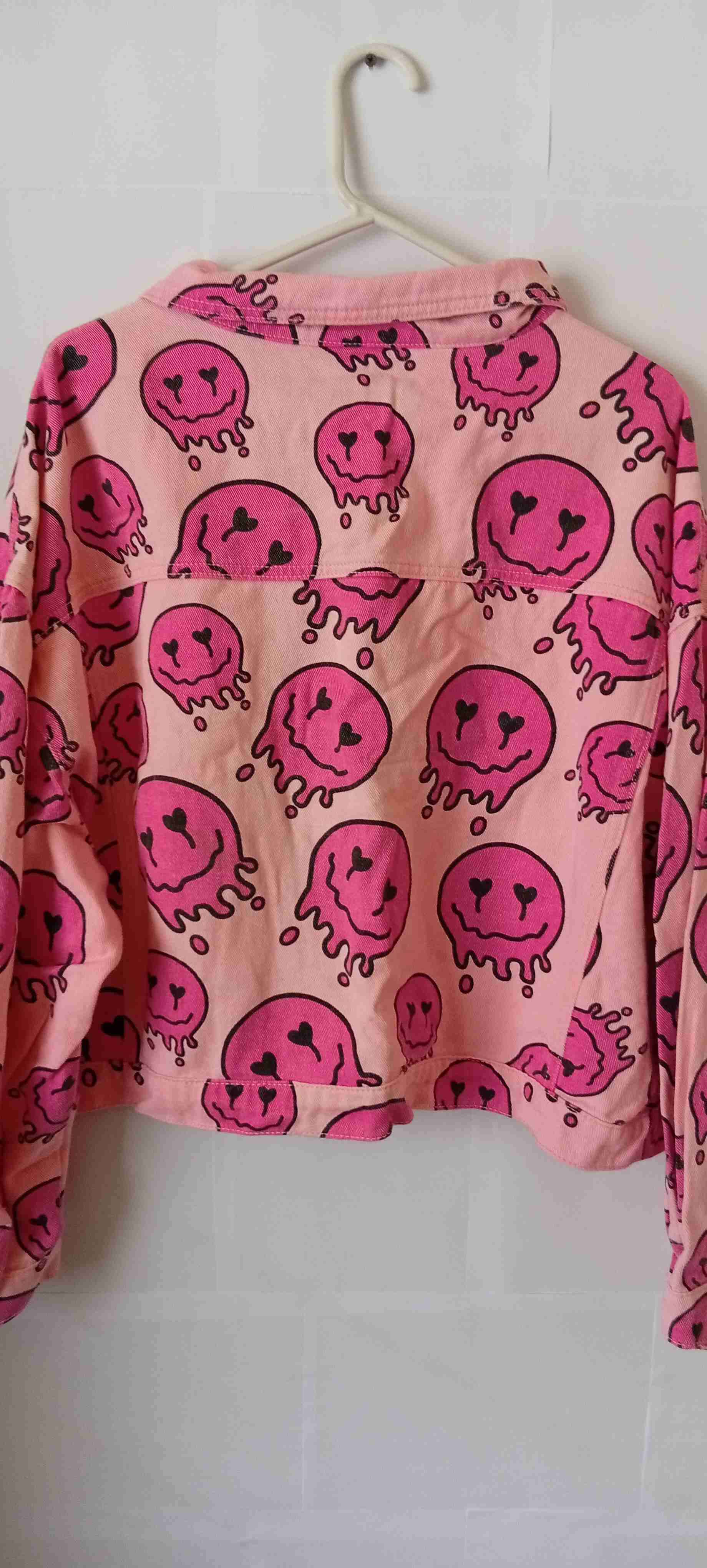 Chaqueta rosa con estampado divertido Talla 4XL - miniatura 2