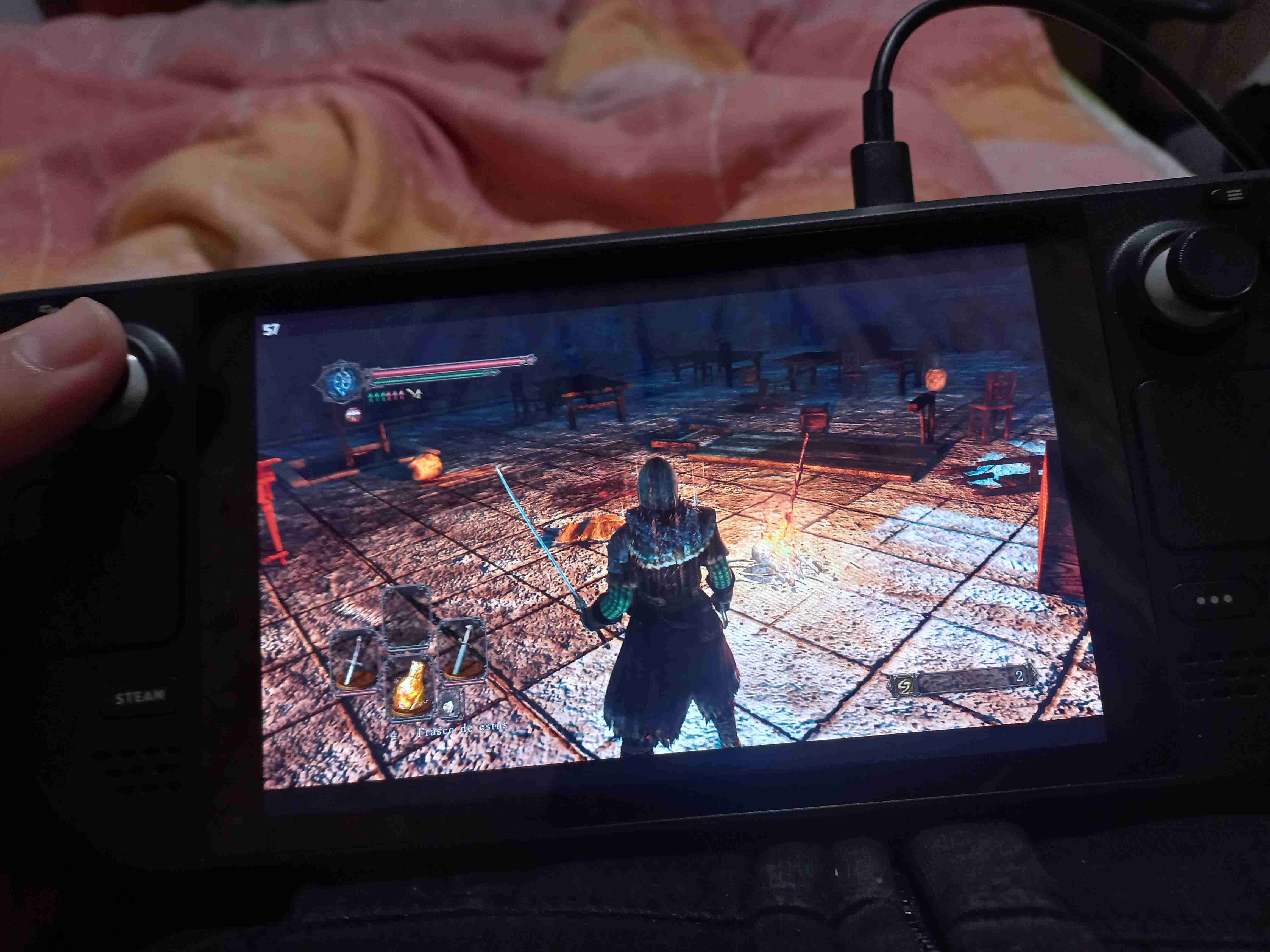 Consola portátil para juegos steam deck lcd 1 tera - miniatura 5