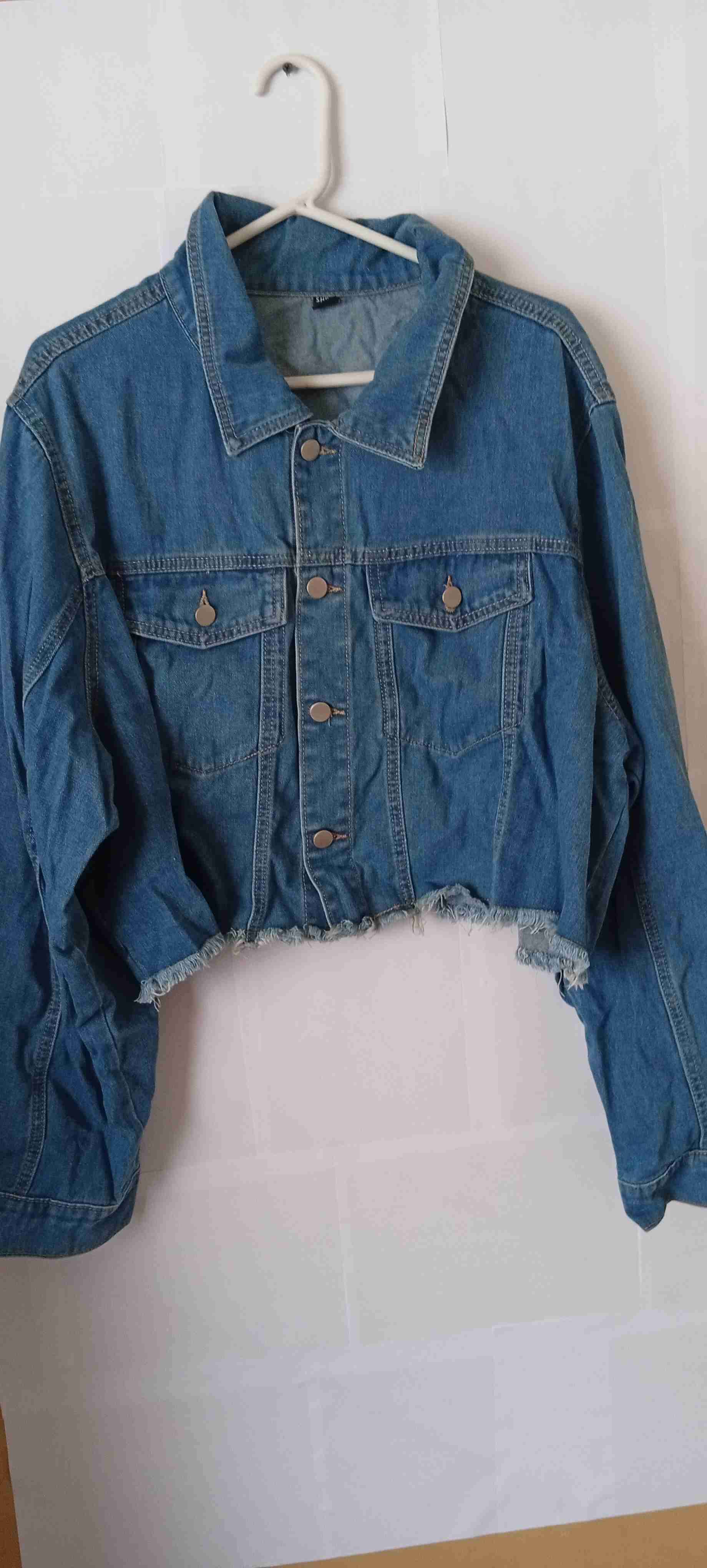 Chaqueta de mezclilla corta Talla 4XL - miniatura 1