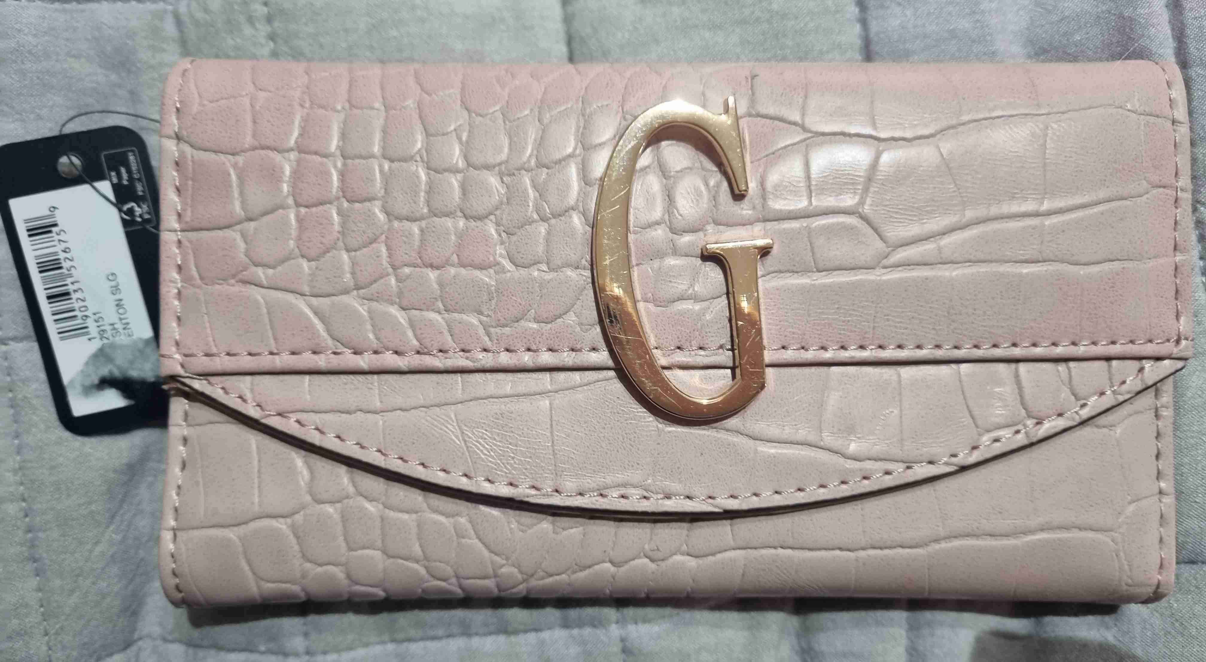 Billetera de cuero con letra G - miniatura 1