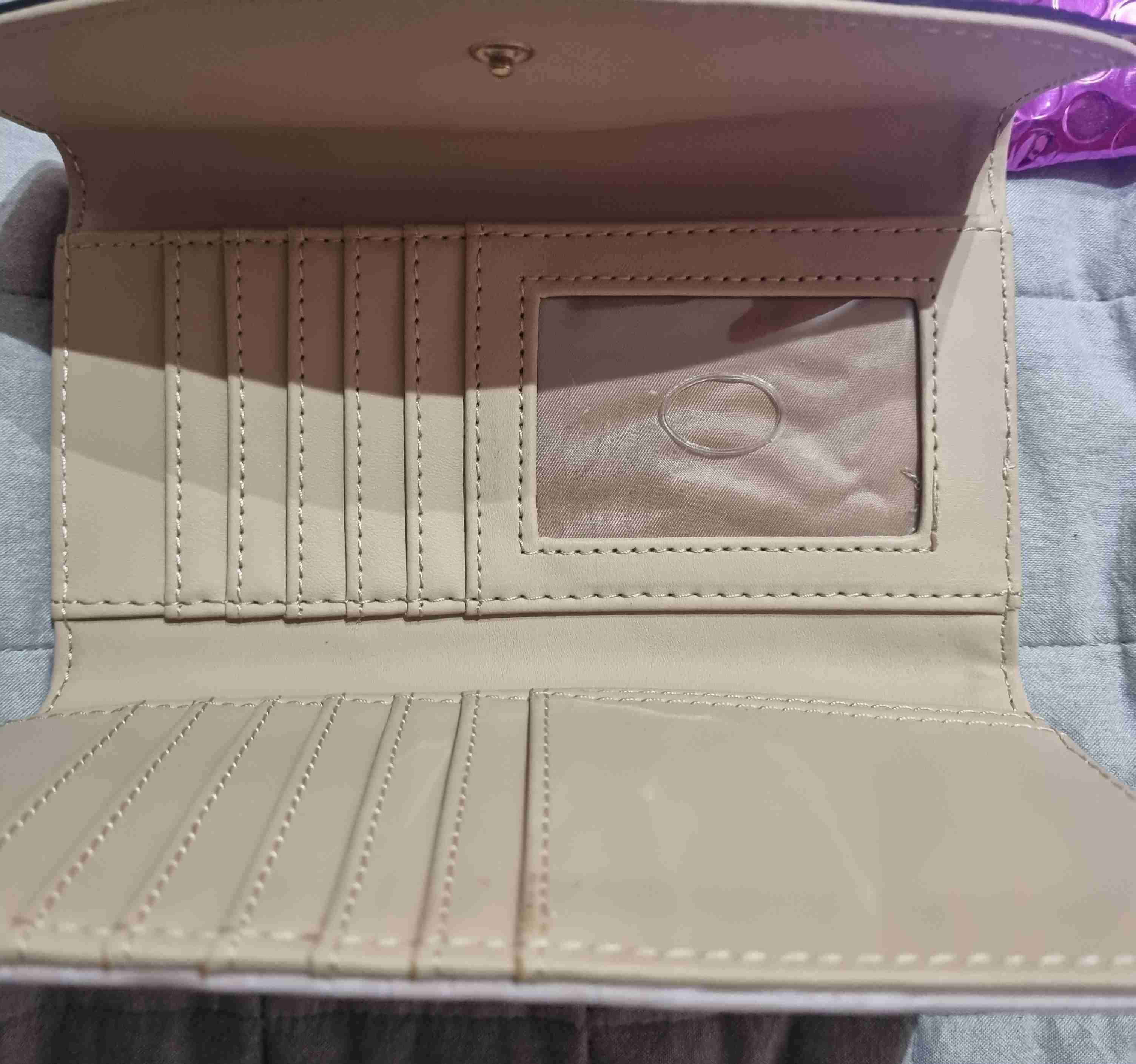 Billetera de cuero con letra G - miniatura 3