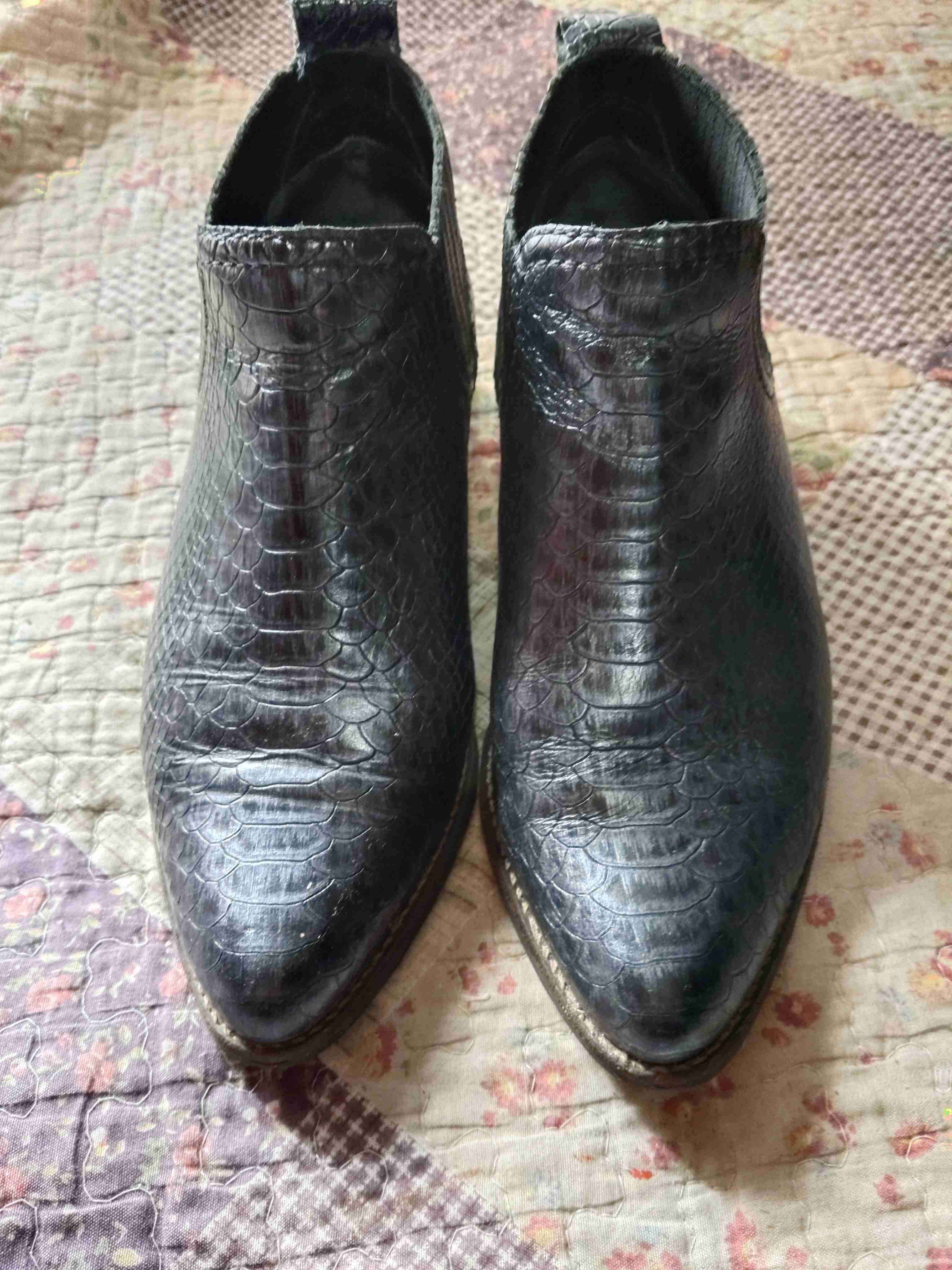 Botines negros texturizados - miniatura 2