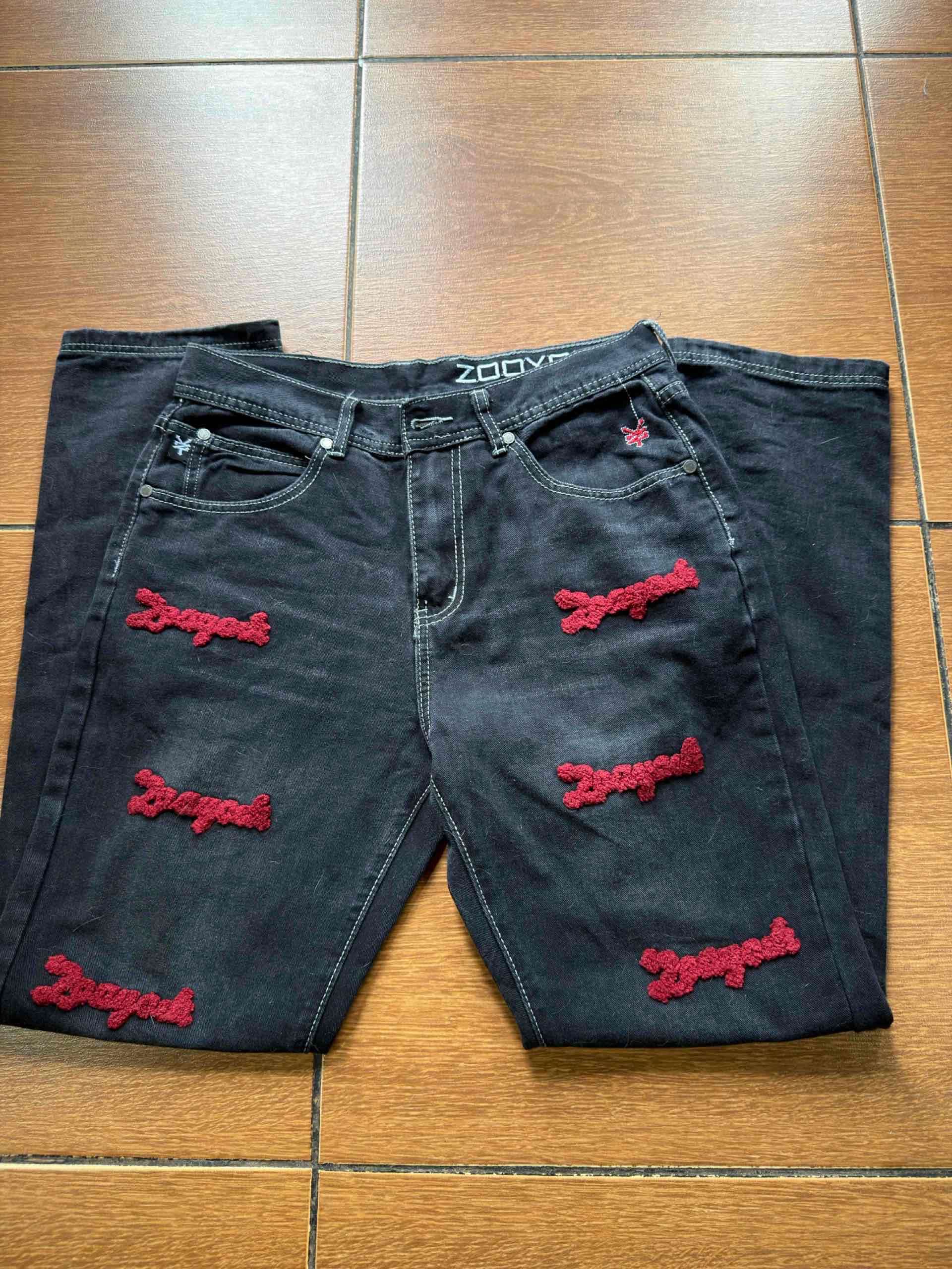 Jeans negros zoo york  con diseño originales - miniatura 1