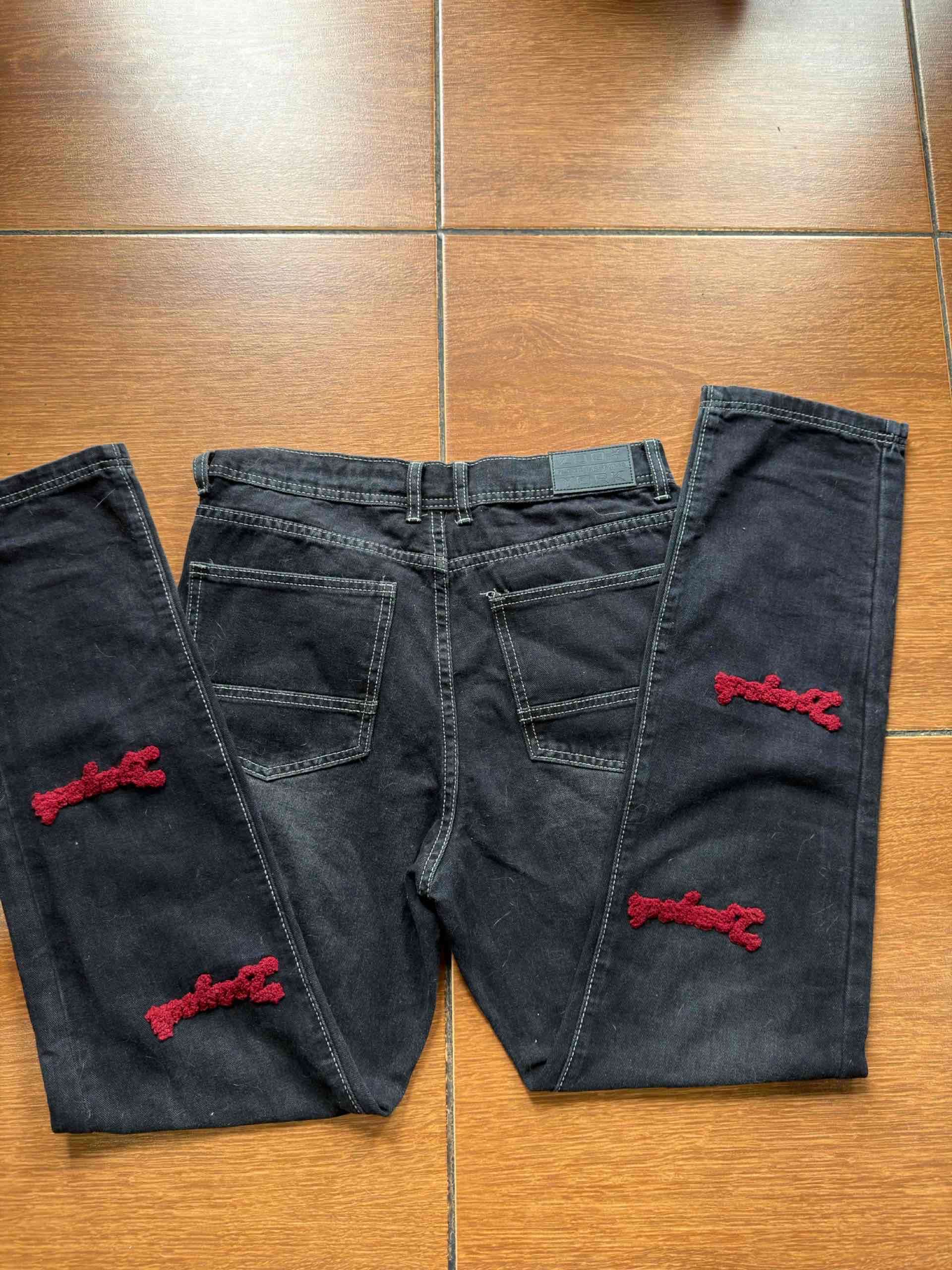 Jeans negros zoo york  con diseño originales - miniatura 3