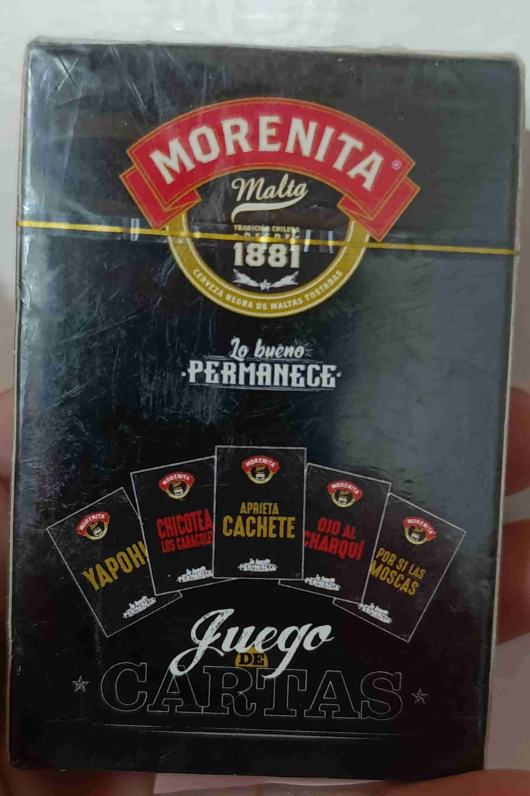 Juego de cartas Morenita