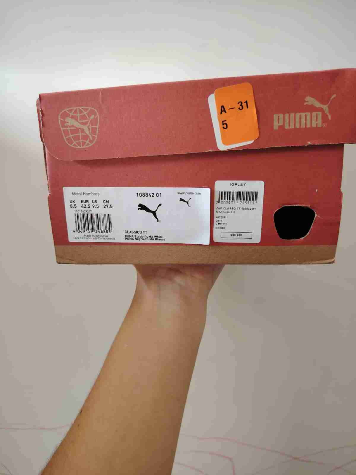 Zapatillas deportivas negras Puma - miniatura 4