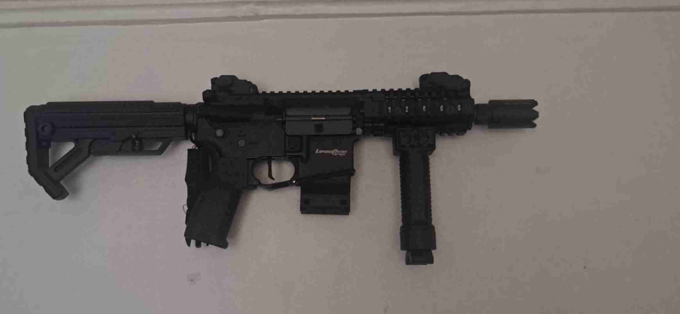 2 Bases  para replica M4 - miniatura 1