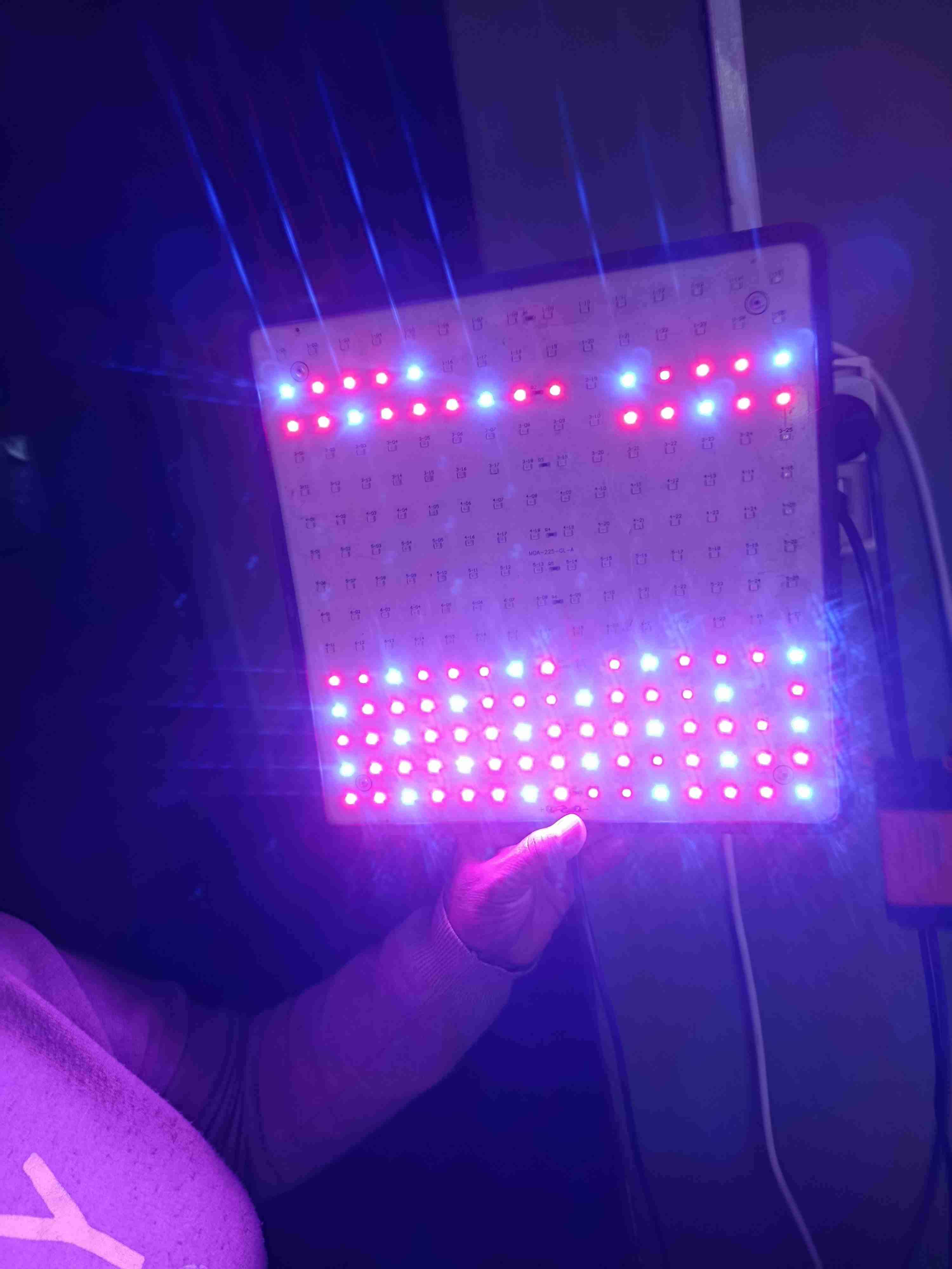 Panel LED rojo y azul - miniatura 1