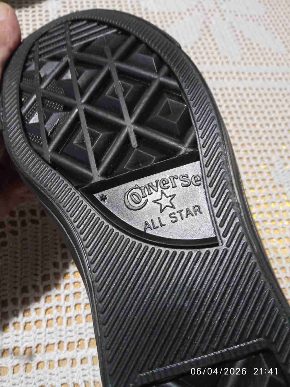 Zapatillas negras Converse / Unisex - miniatura 2