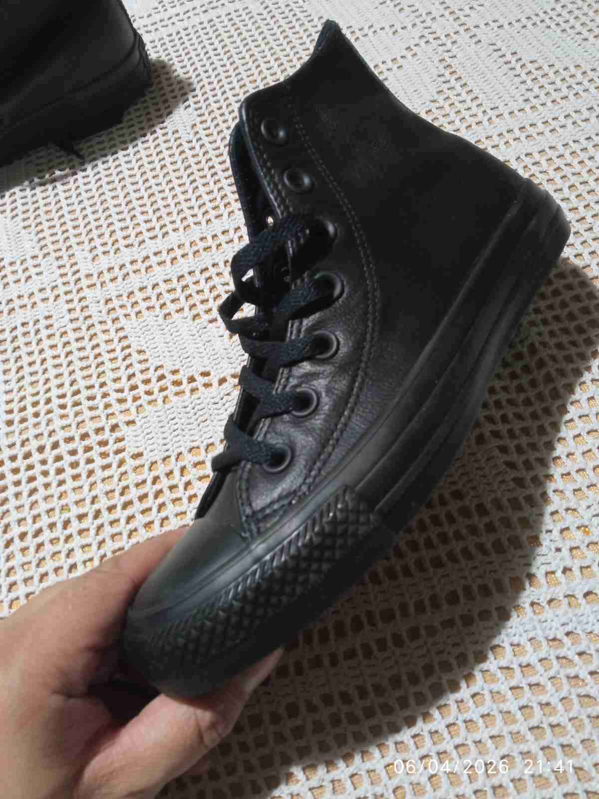 Zapatillas negras Converse / Unisex - miniatura 5