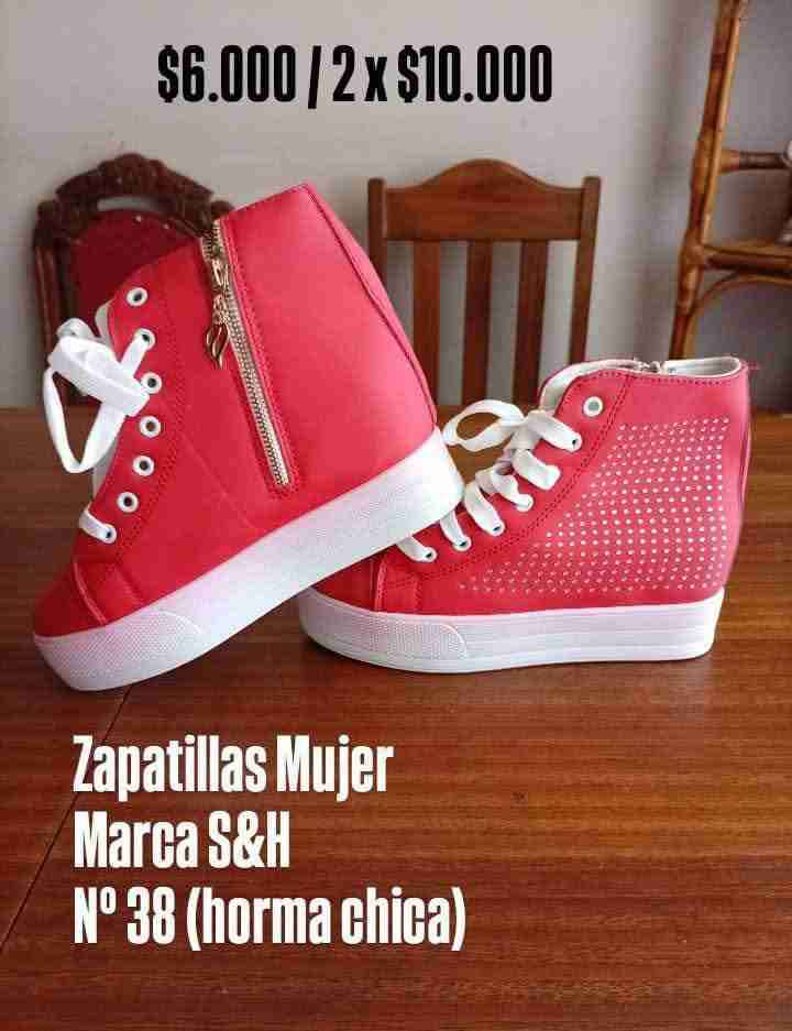 Zapatillas rojas mujer S&H - miniatura 1