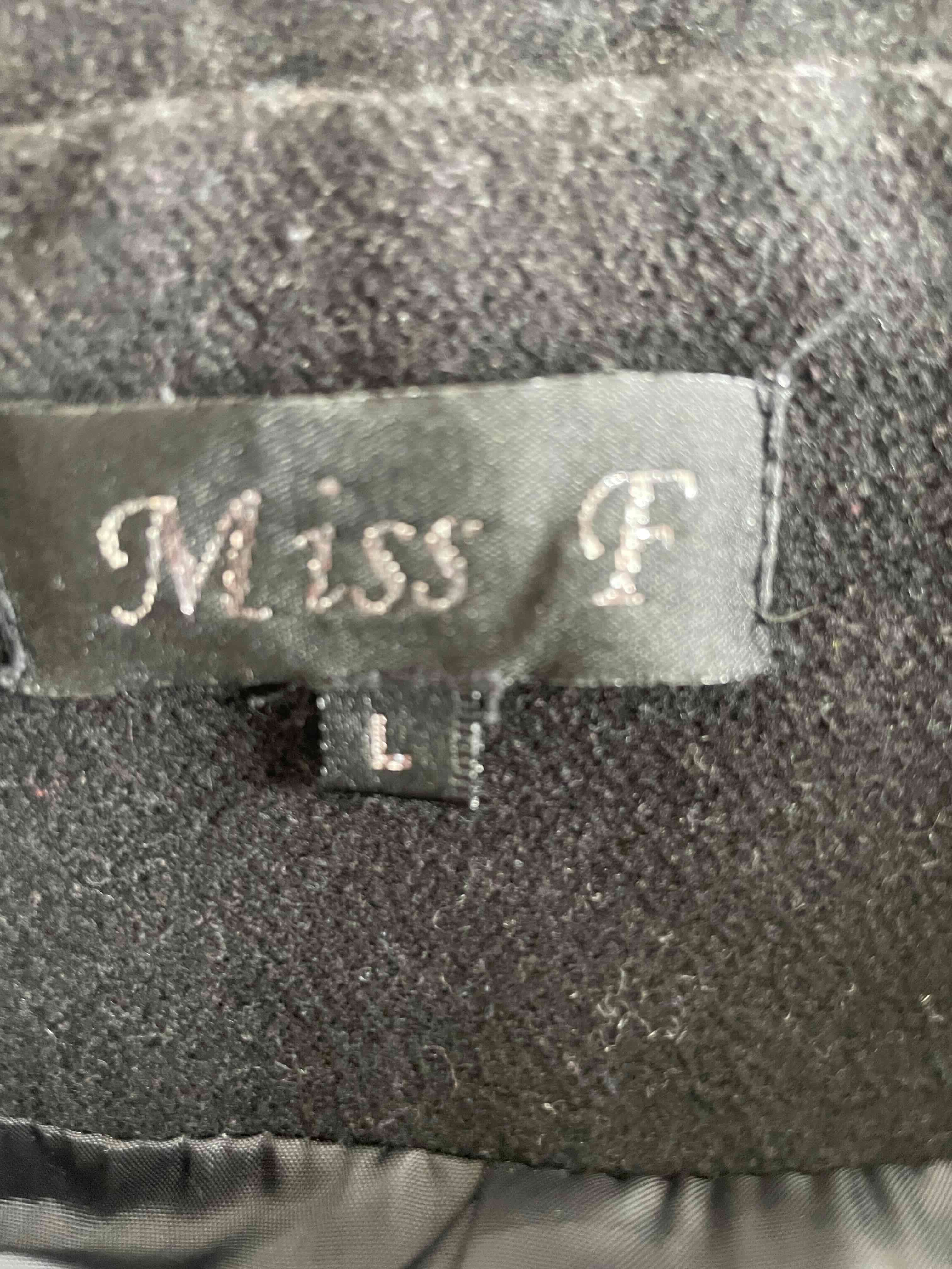 Abrigo negro doble botonadura - miniatura 3