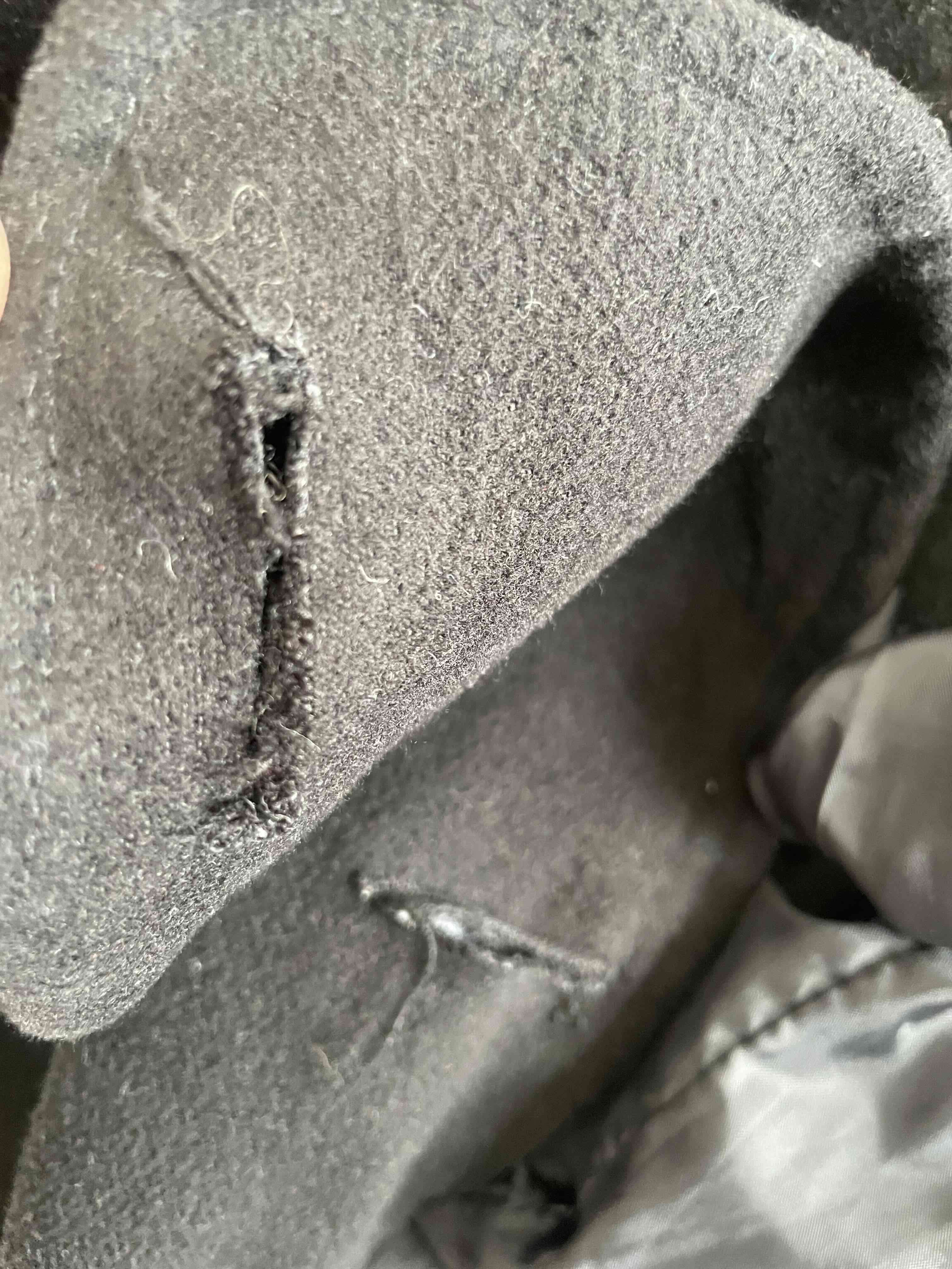 Abrigo negro doble botonadura - miniatura 4