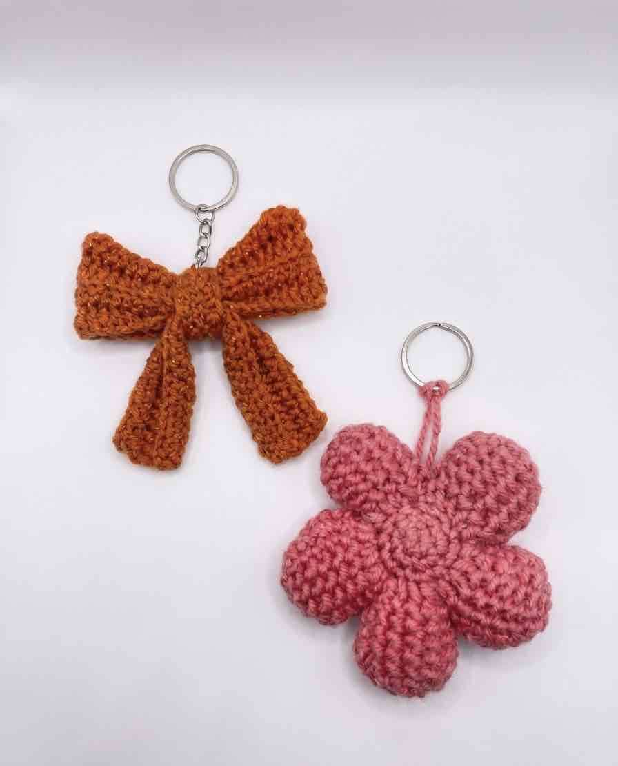 lindos accesorios tejidos a crochet 🧶🪡 - miniatura 2