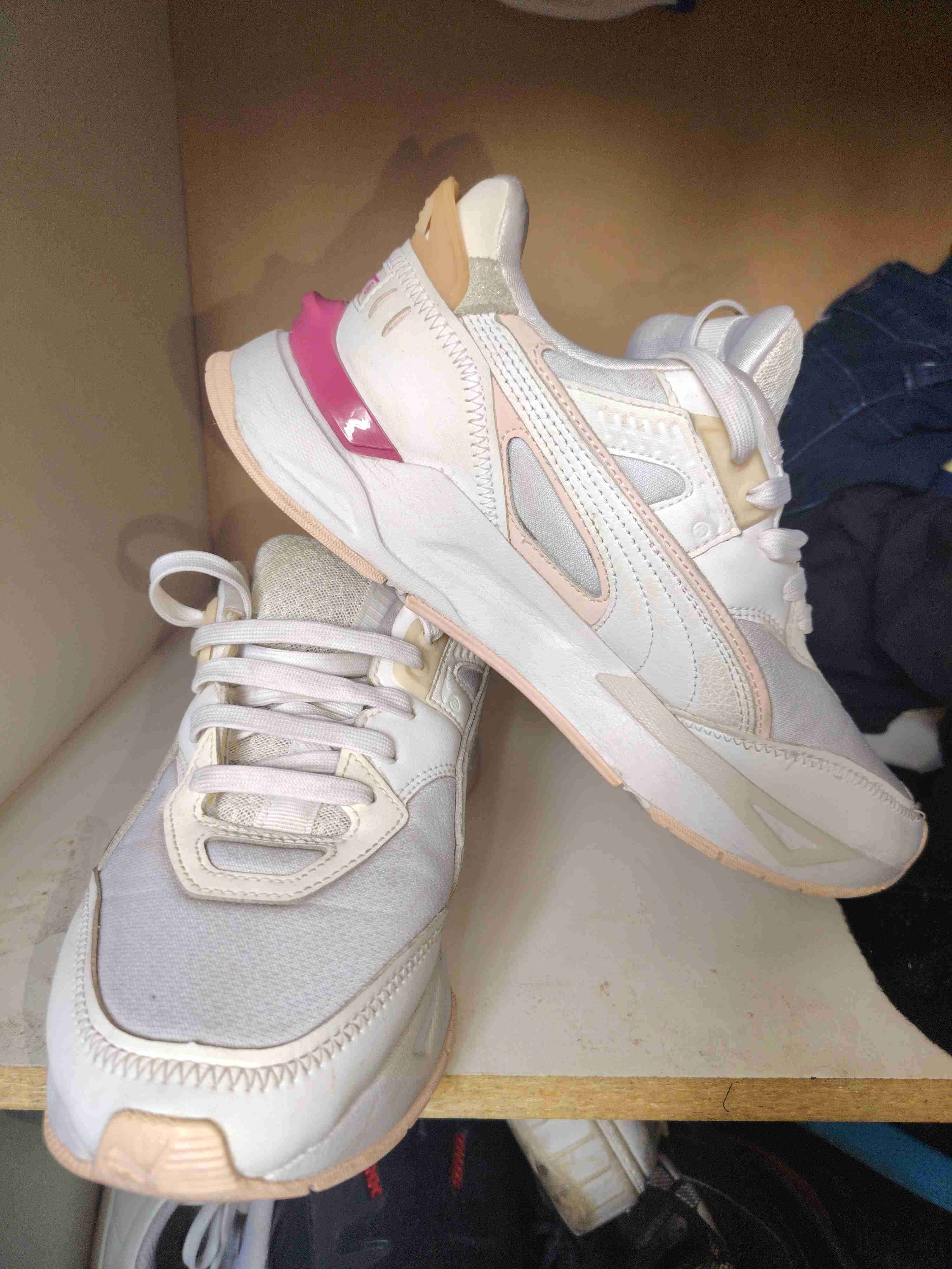 Zapatillas deportivas blancas puma - miniatura 1