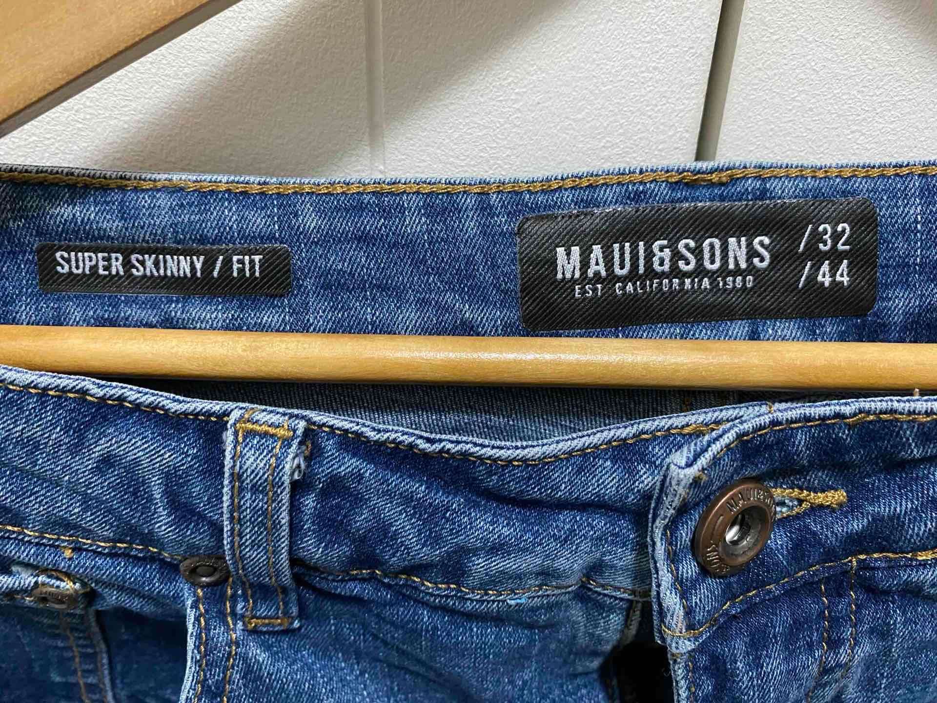 Jeans azules Maui and sons - miniatura 3
