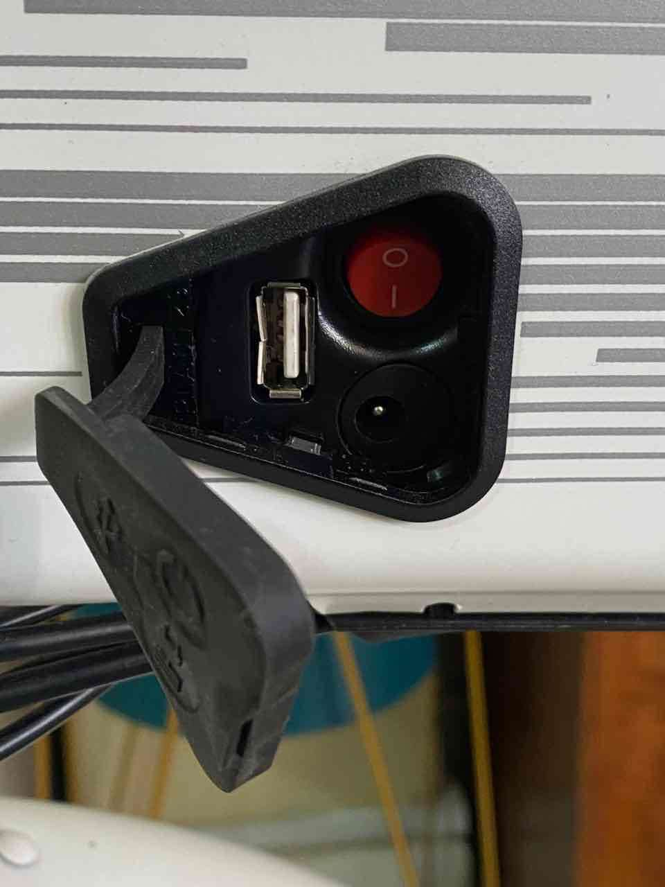 Bicicleta eléctrica plegable blanca Hiland - miniatura 3