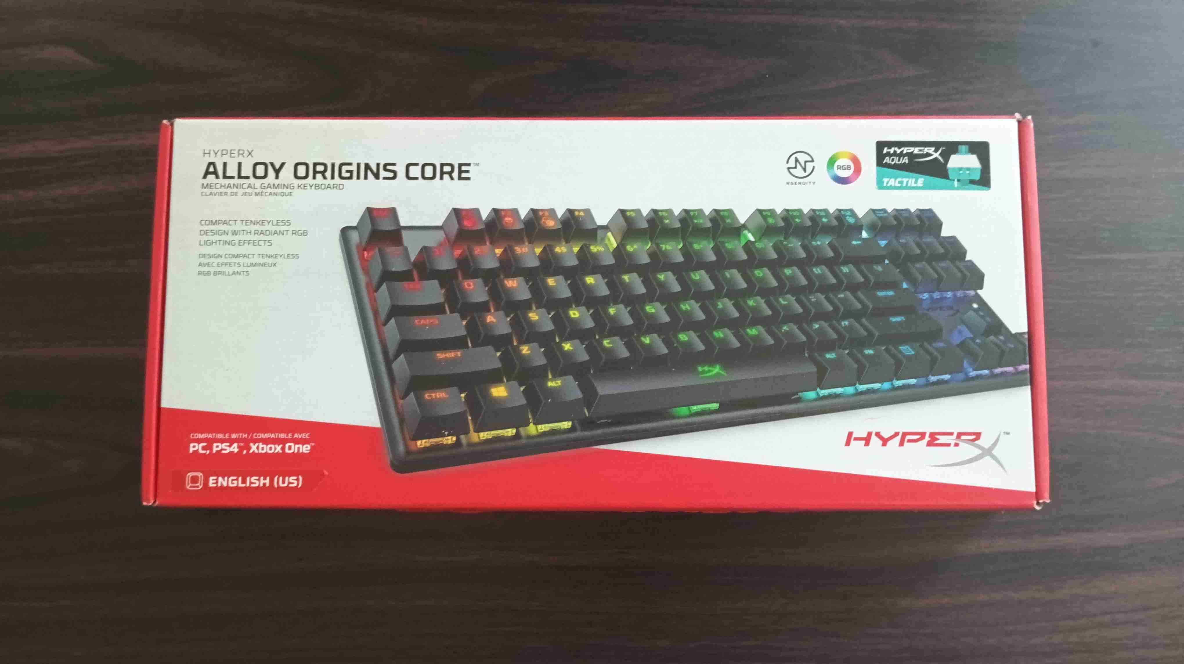 HyperX Alloy Origins TKL (Aqua) - miniatura 1