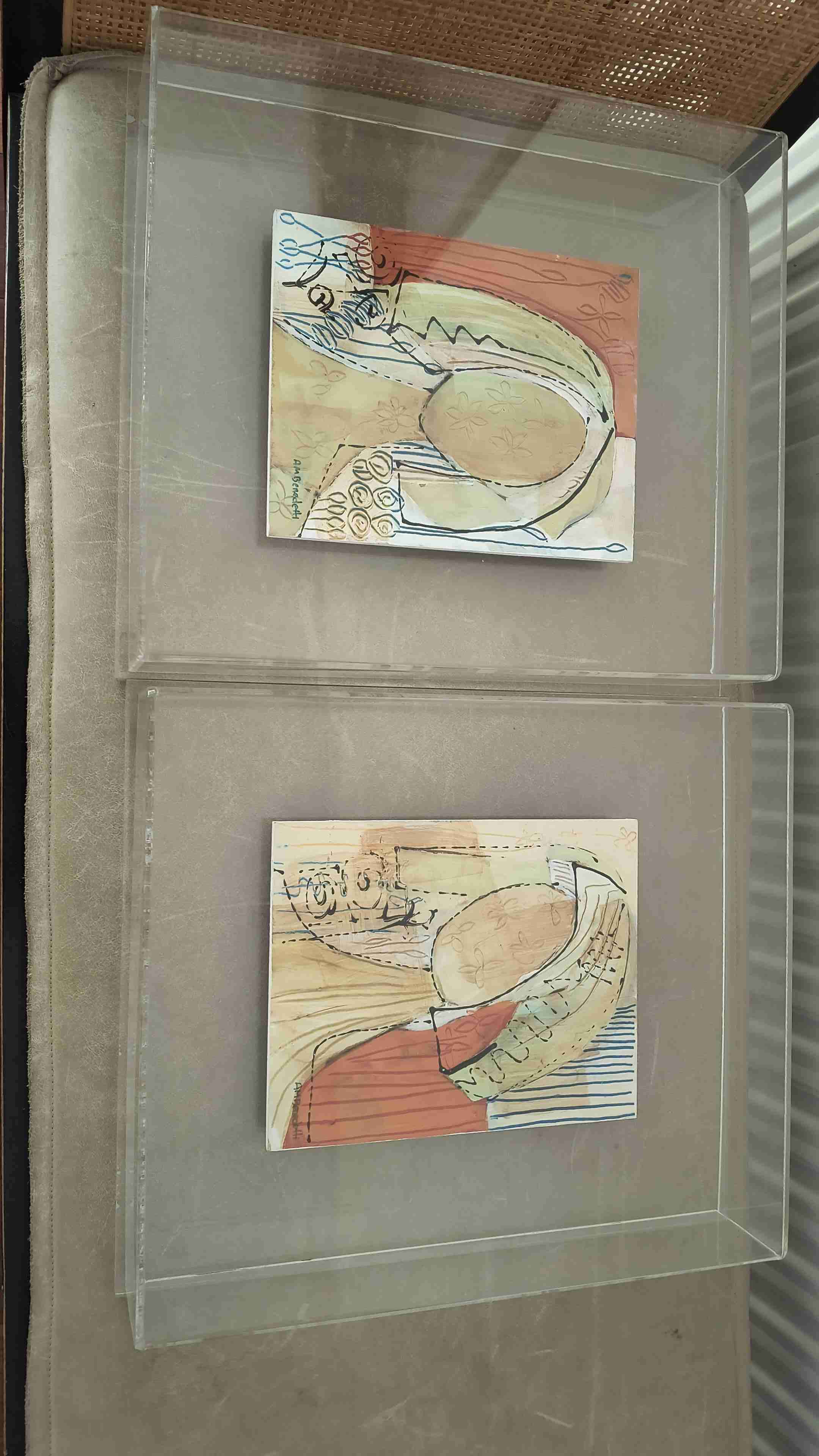 Cuadros marcos de acrílico