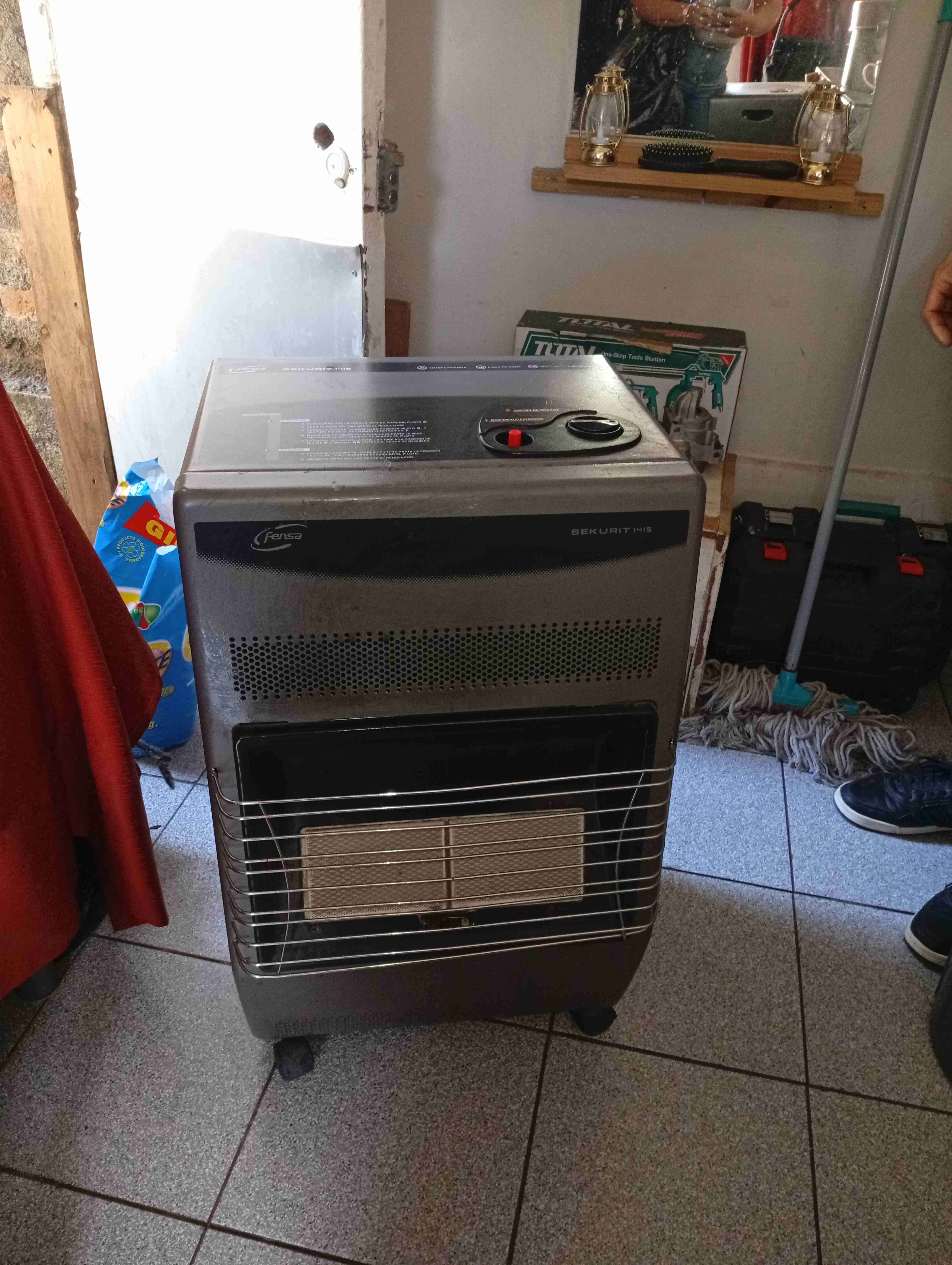 Estufa a gas Fensa Sekurit - miniatura 1