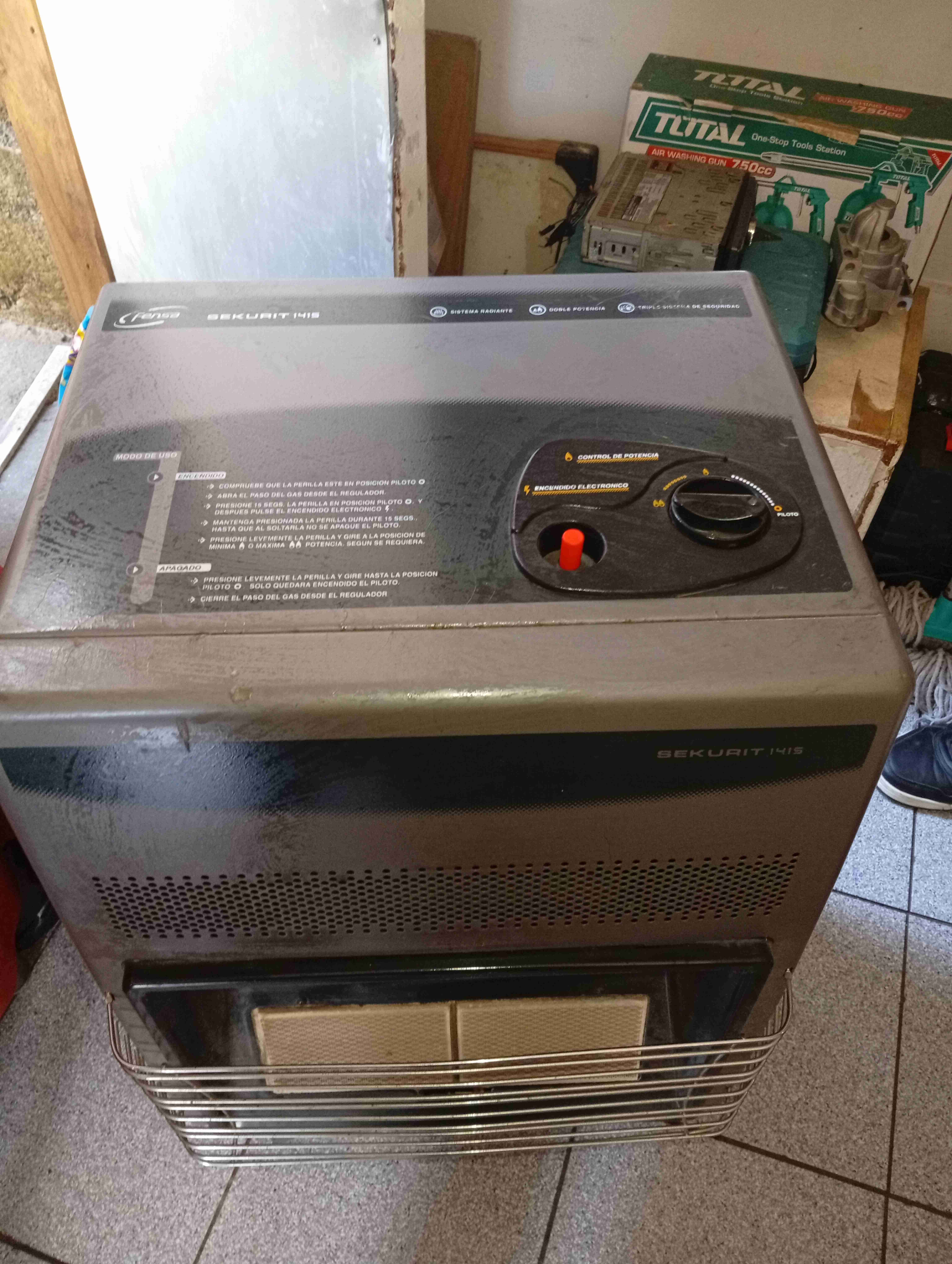 Estufa a gas Fensa Sekurit - miniatura 2