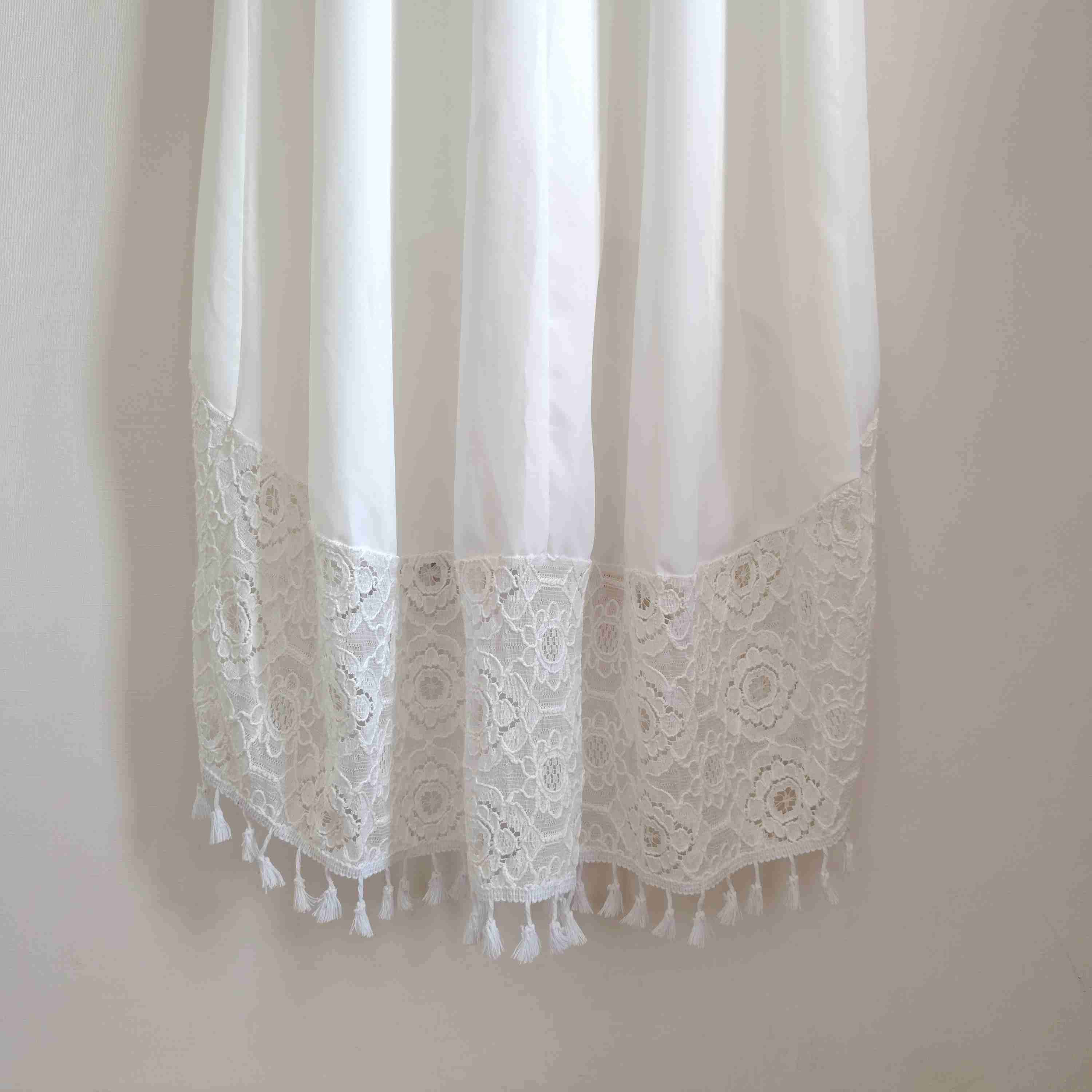 Vestido Blanco Largo L - miniatura 5