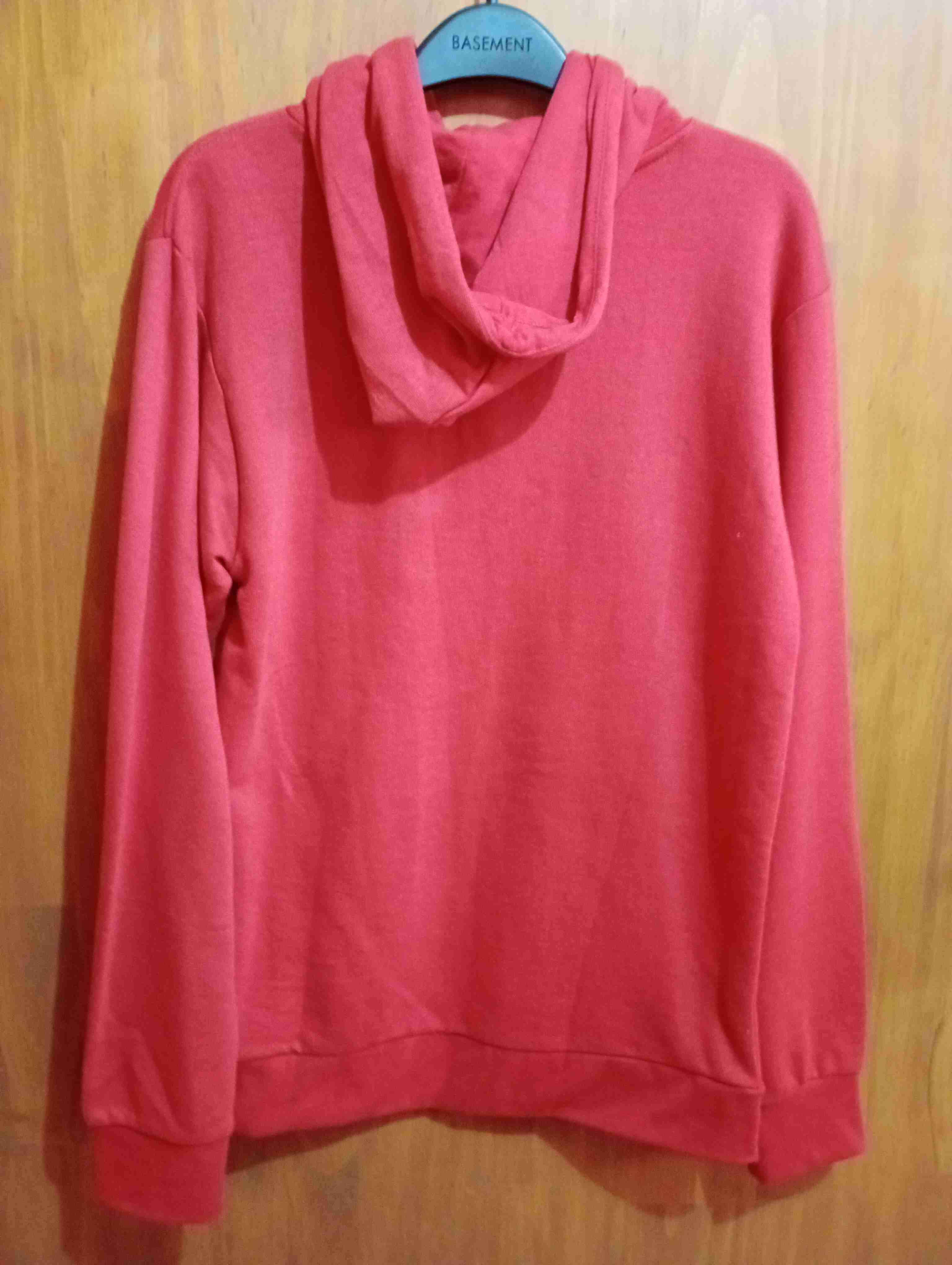 Polerón Adidas rojo con capucha - miniatura 2