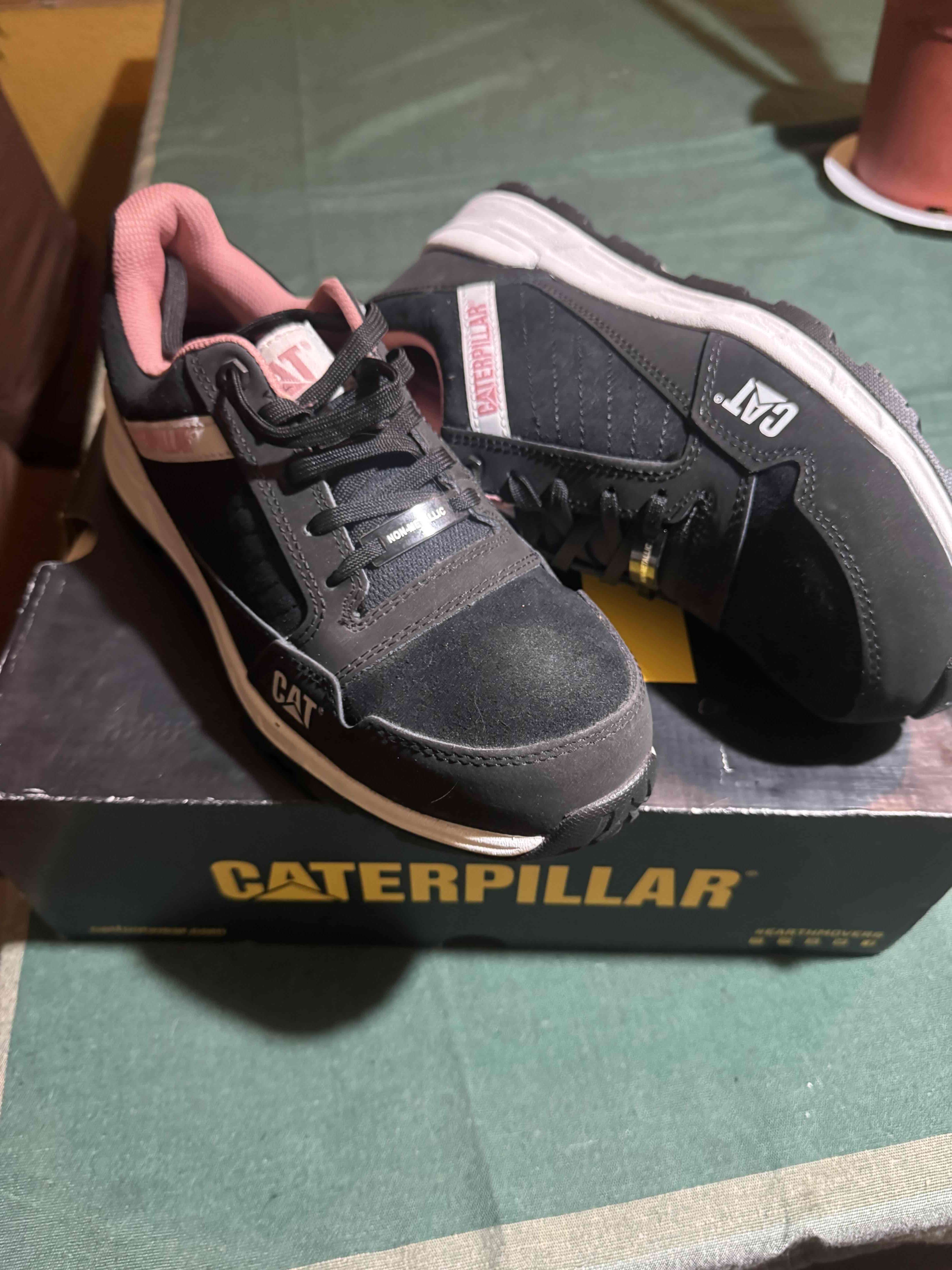 Zapatillas de seguridad negras Caterpillar - miniatura 3