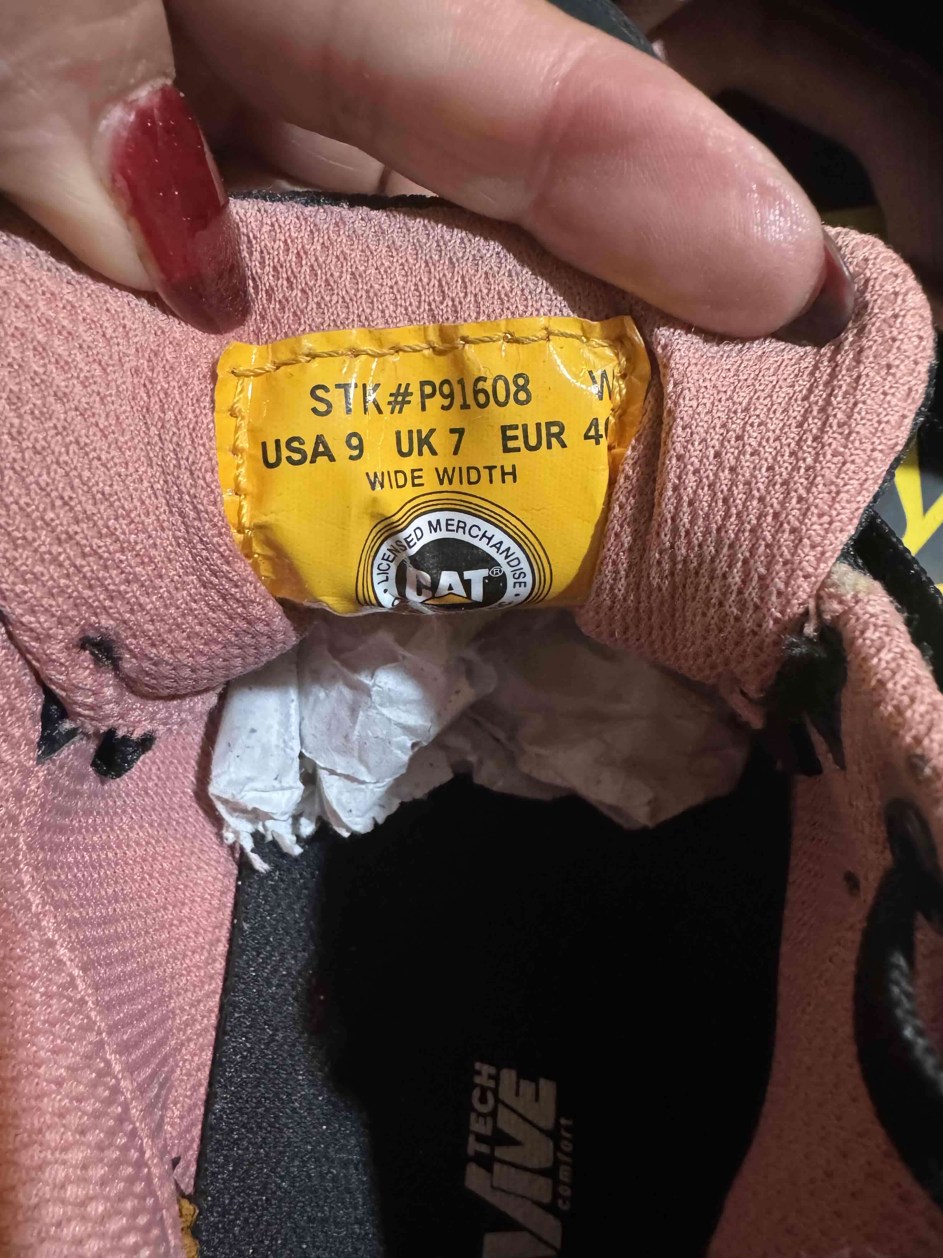 Zapatillas de seguridad negras Caterpillar - miniatura 4