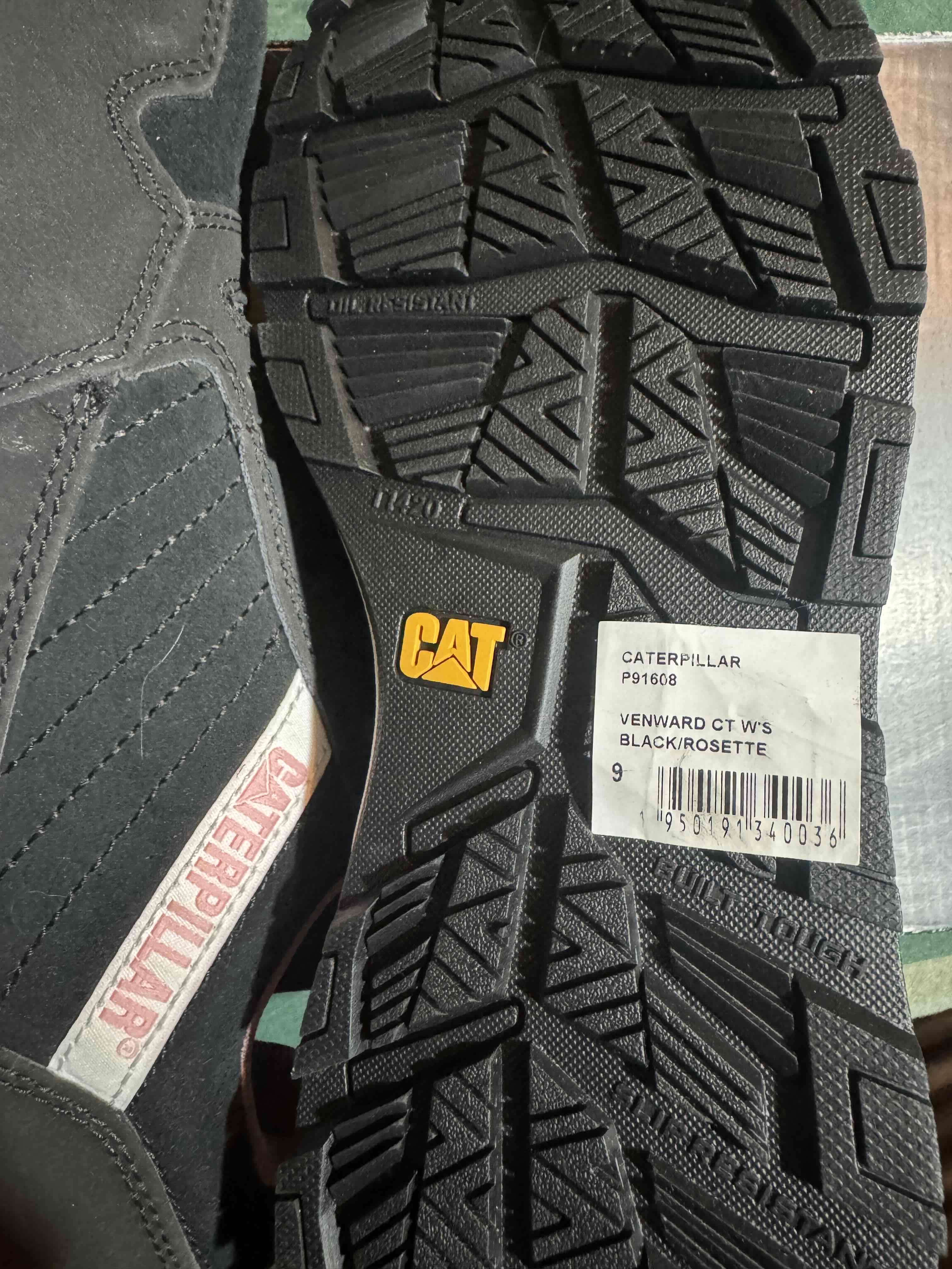 Zapatillas de seguridad negras Caterpillar - miniatura 5