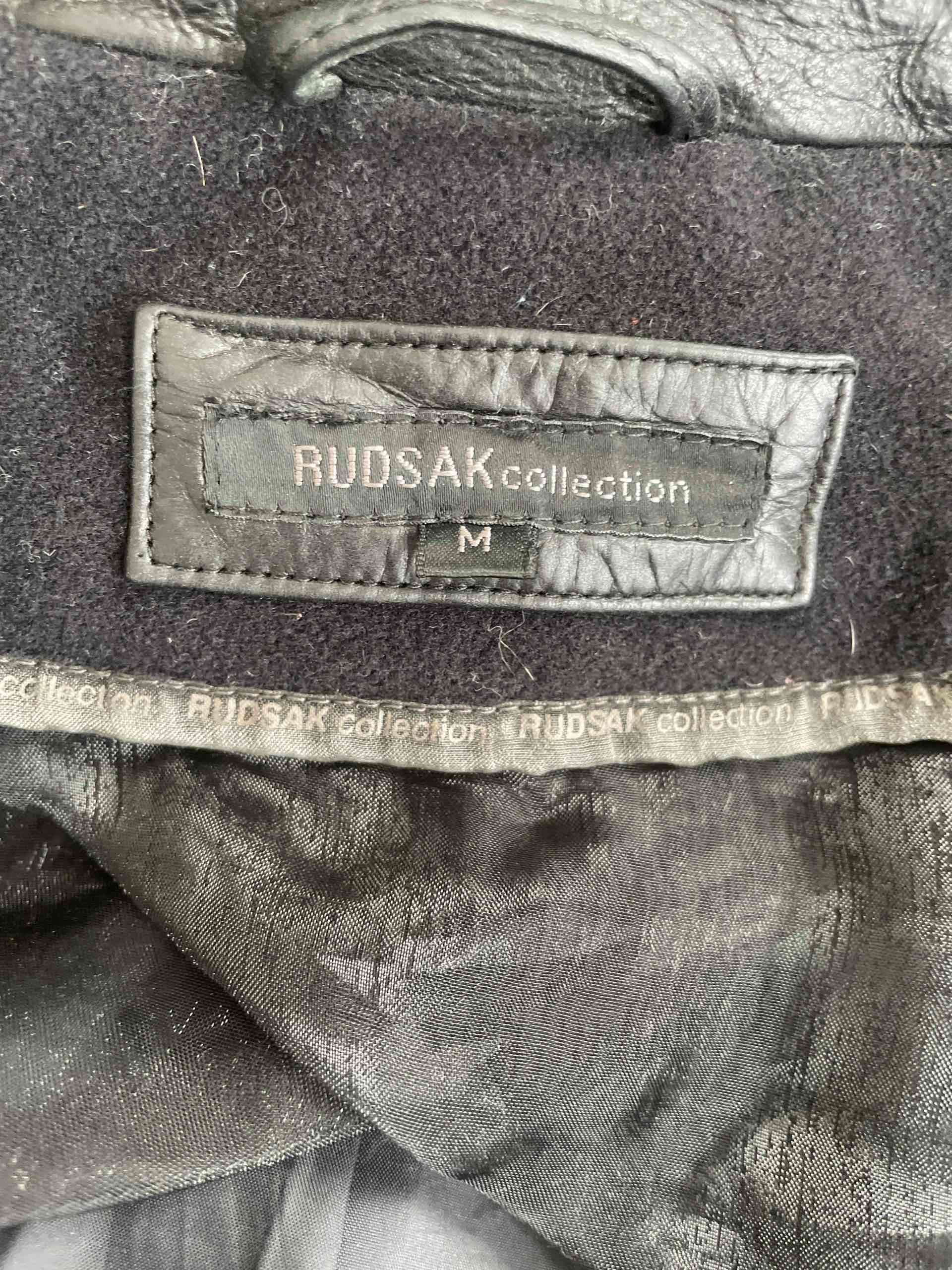 Abrigo hombre negro con 72% de lana. - miniatura 4