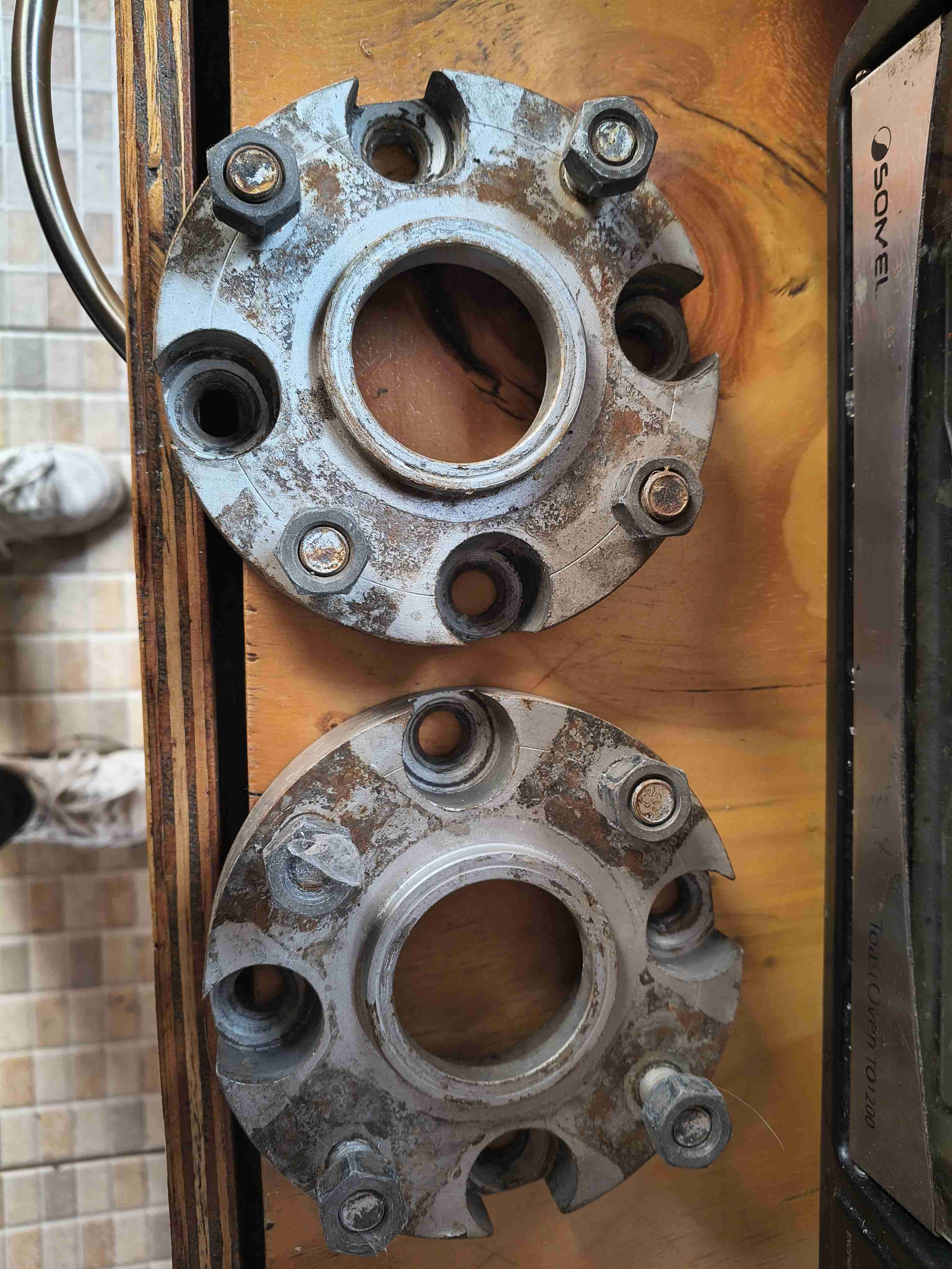 Separadores de rueda de auto usados - miniatura 1