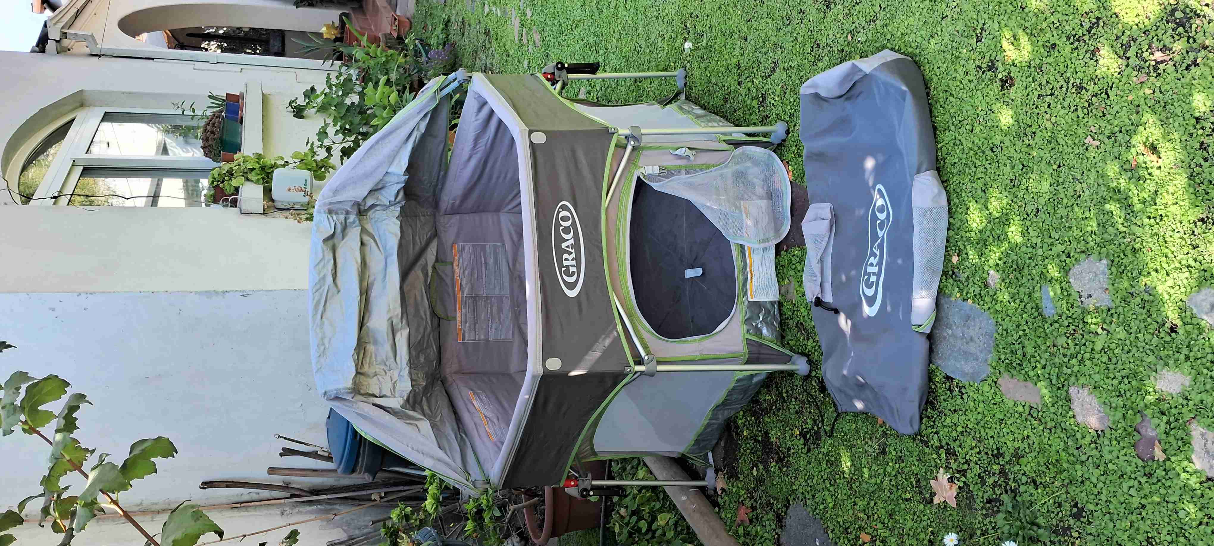 Corralito Graco portátil gris