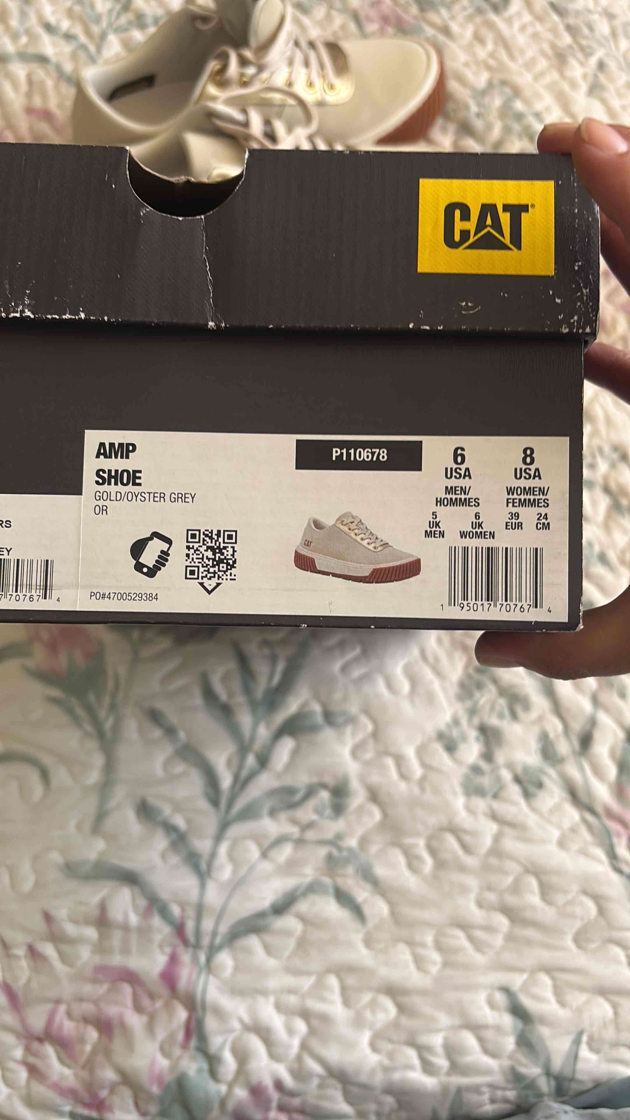 Zapatillas CAT Gold/Oyster Grey - miniatura 1