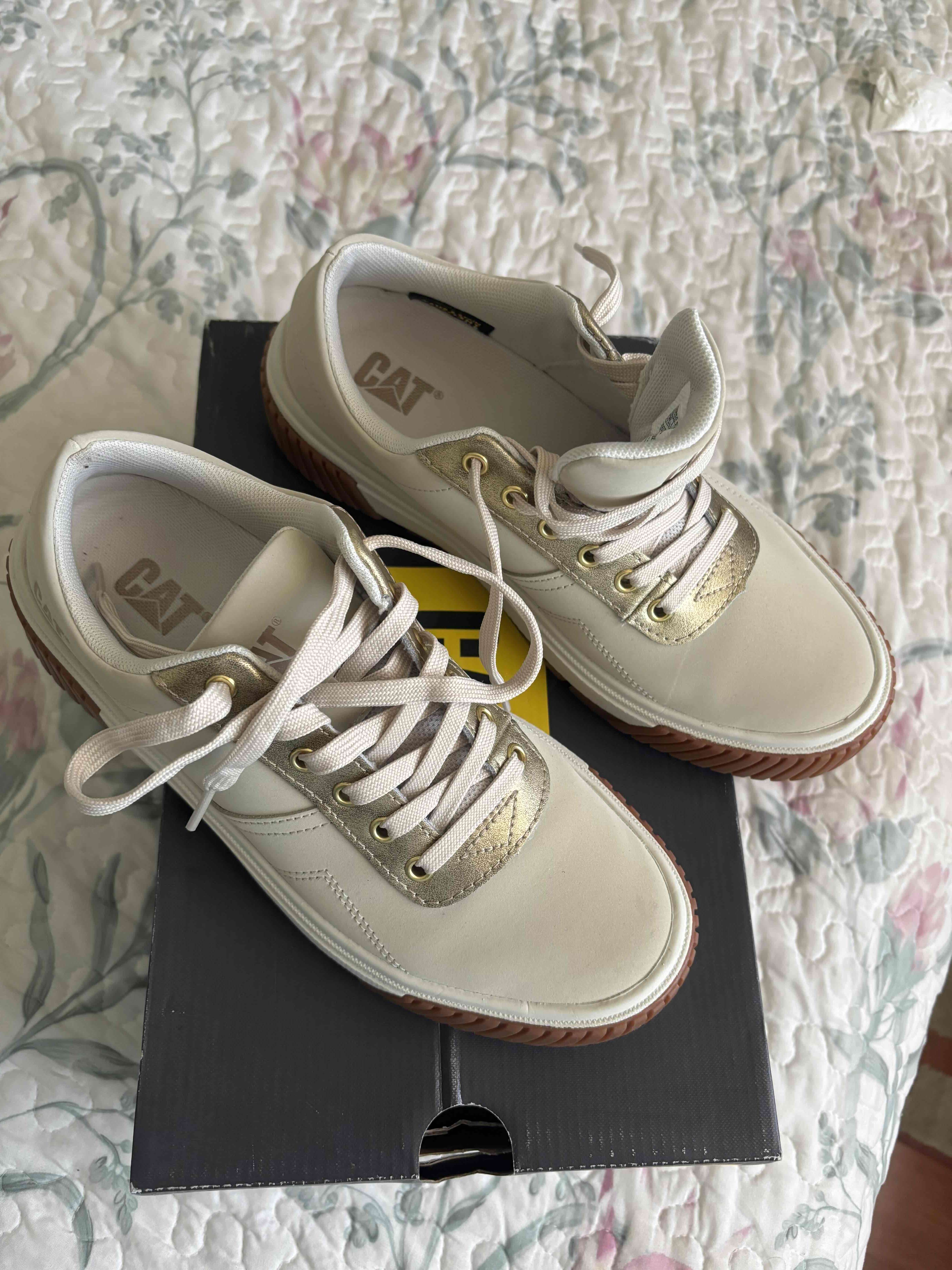 Zapatillas CAT Gold/Oyster Grey - miniatura 3