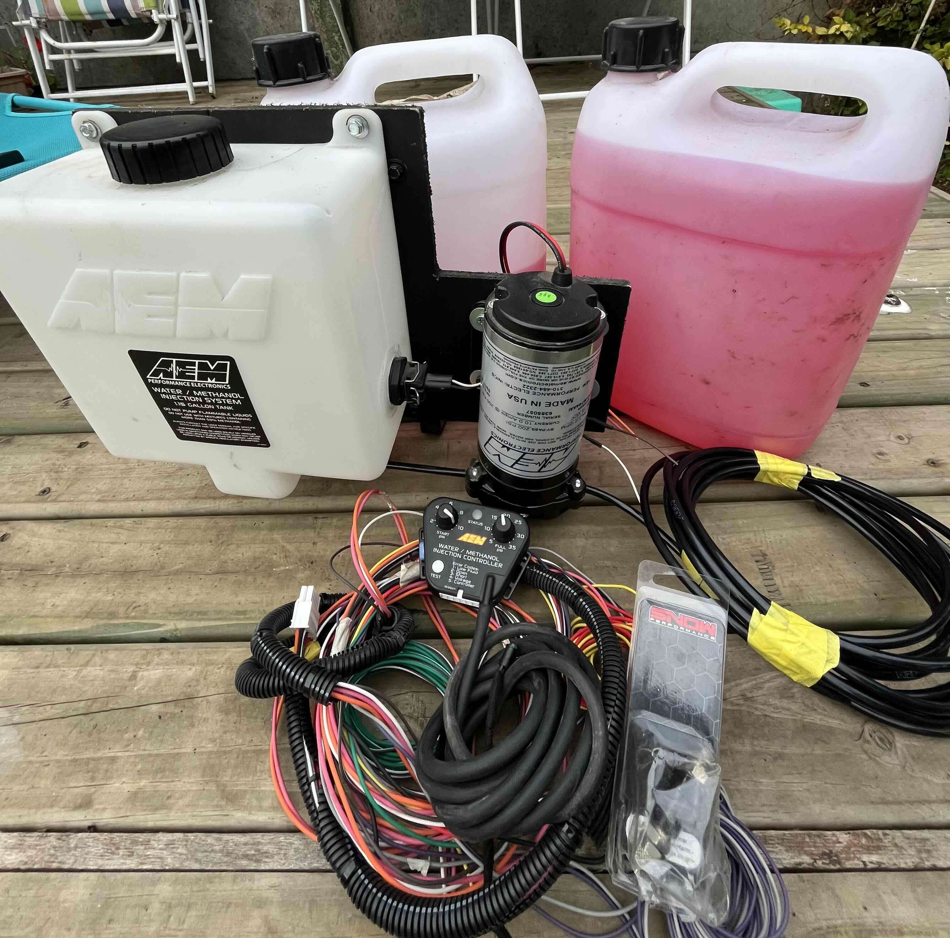 Kit de inyección AEM con accesorios