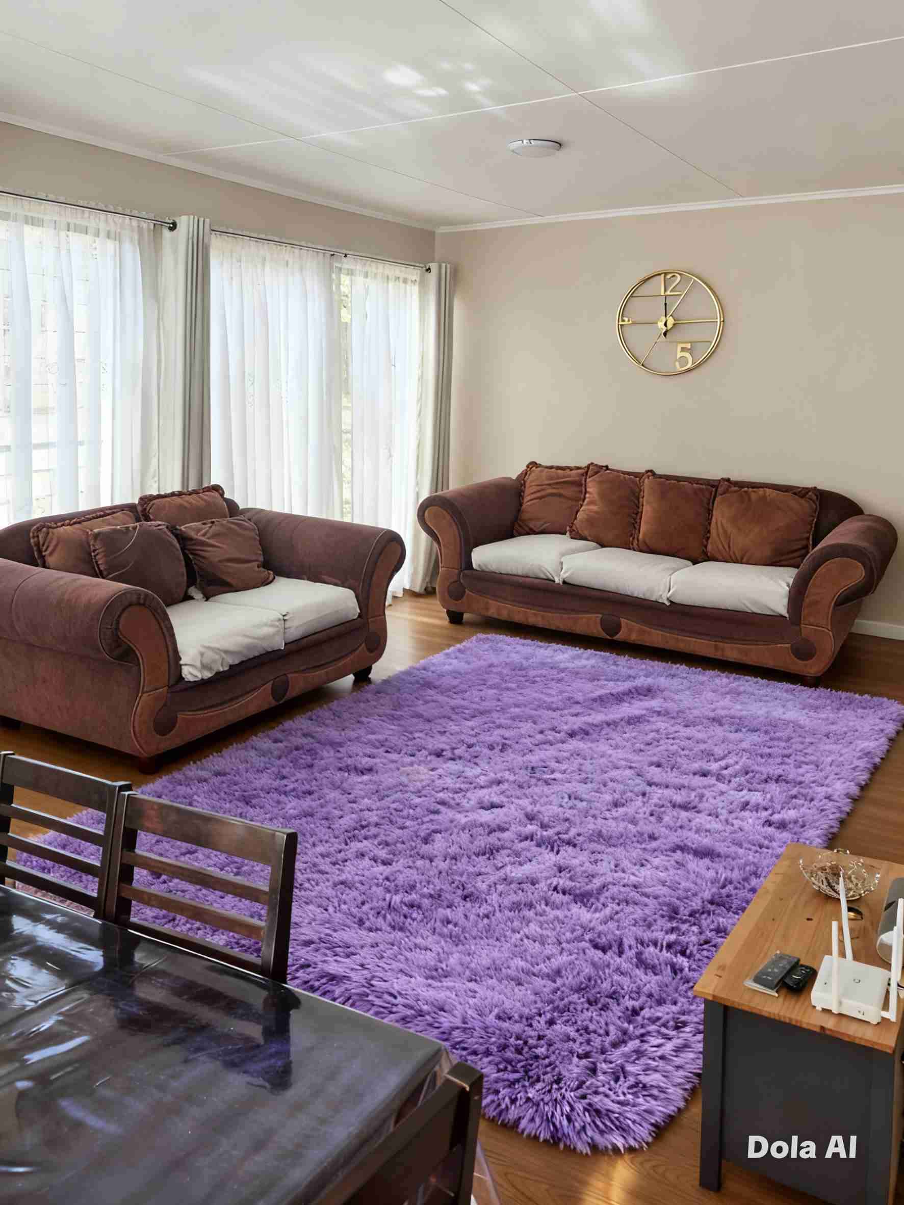 Alfombra peluda 150 x 200cm - miniatura 4