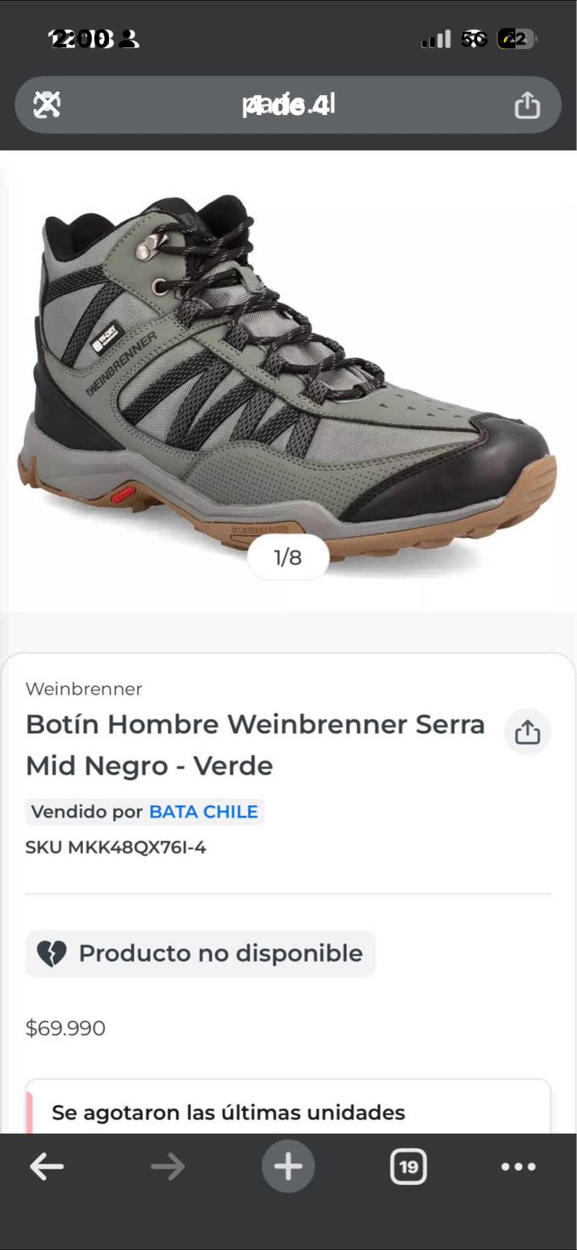 Zapatillas N 42 - miniatura 1