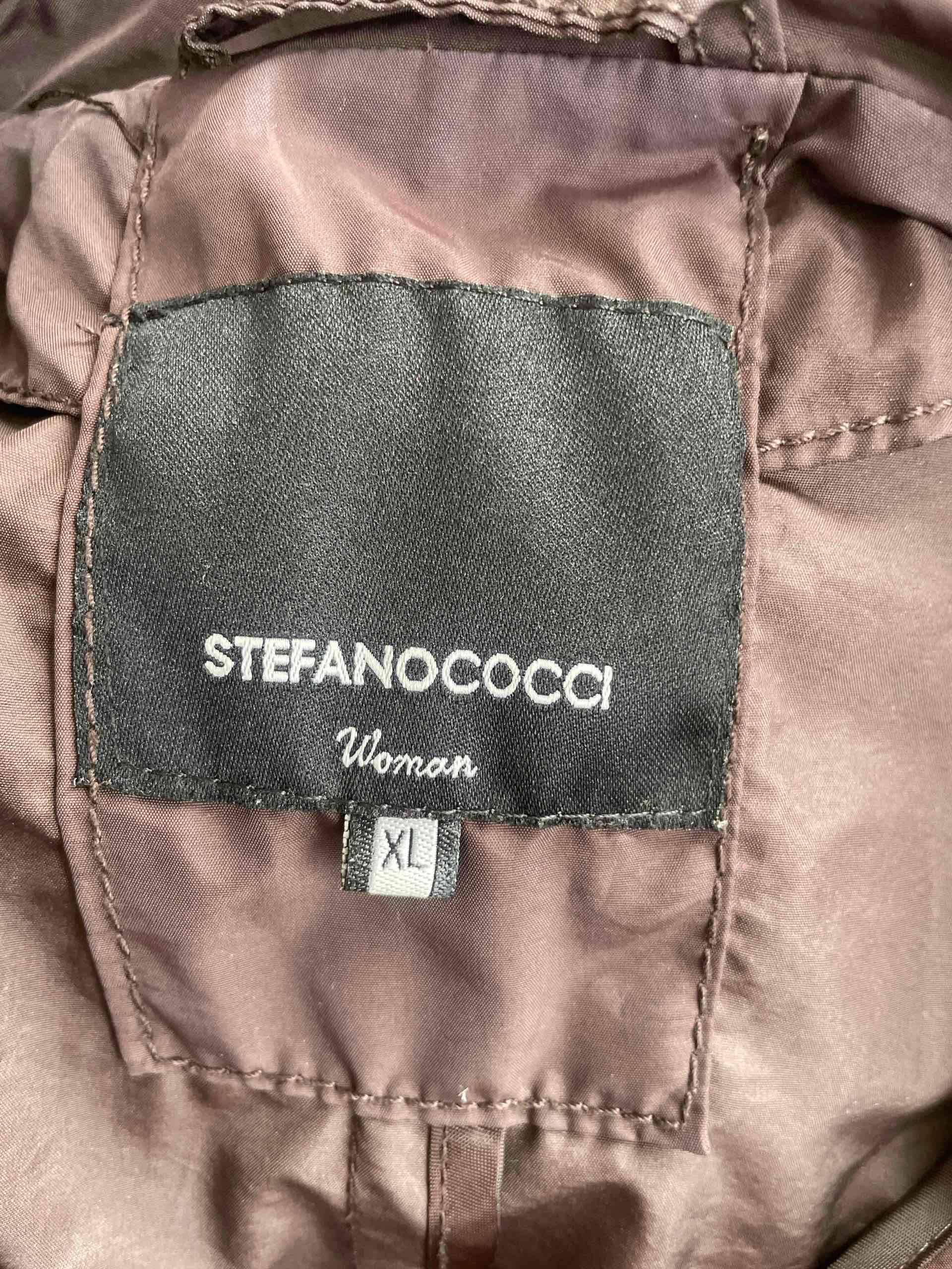 Abrigo trench marrón, talla XL. - miniatura 4