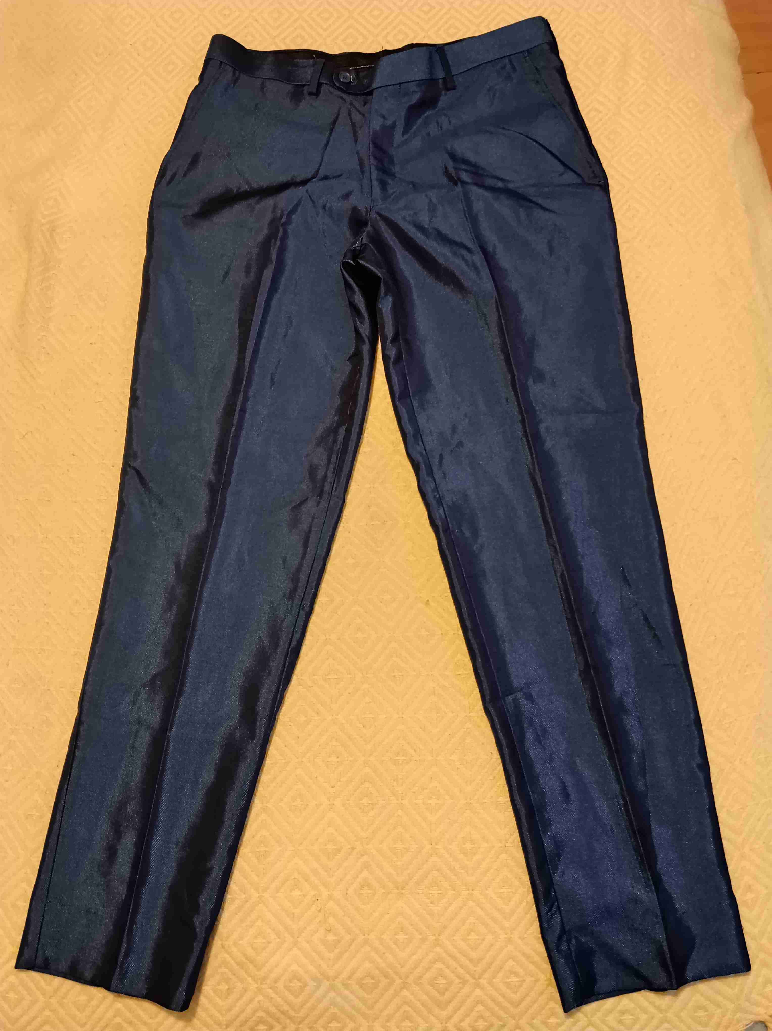 Traje azul elegante para hombre - miniatura 6