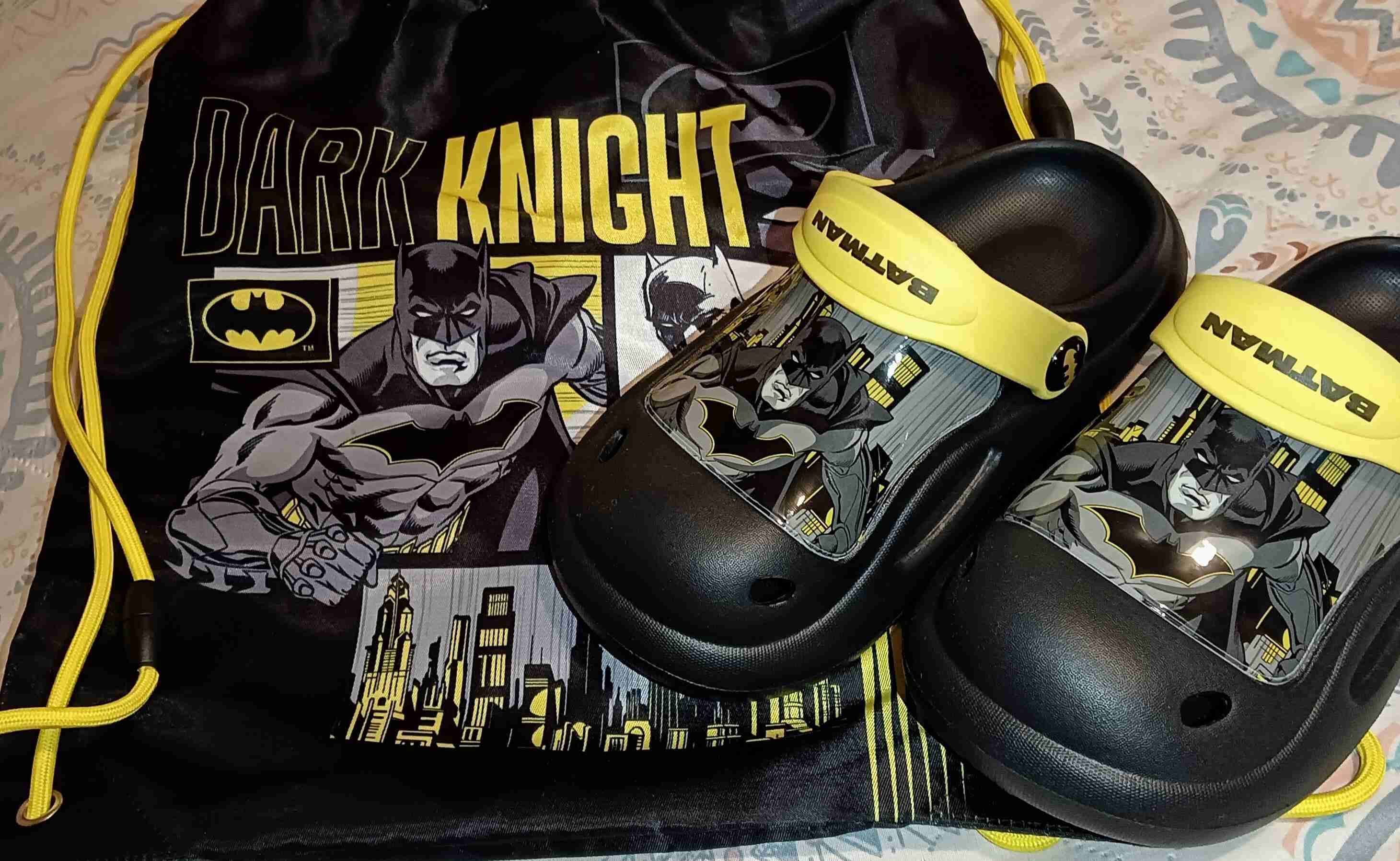 Sandalias Batman con bolsa - miniatura 1