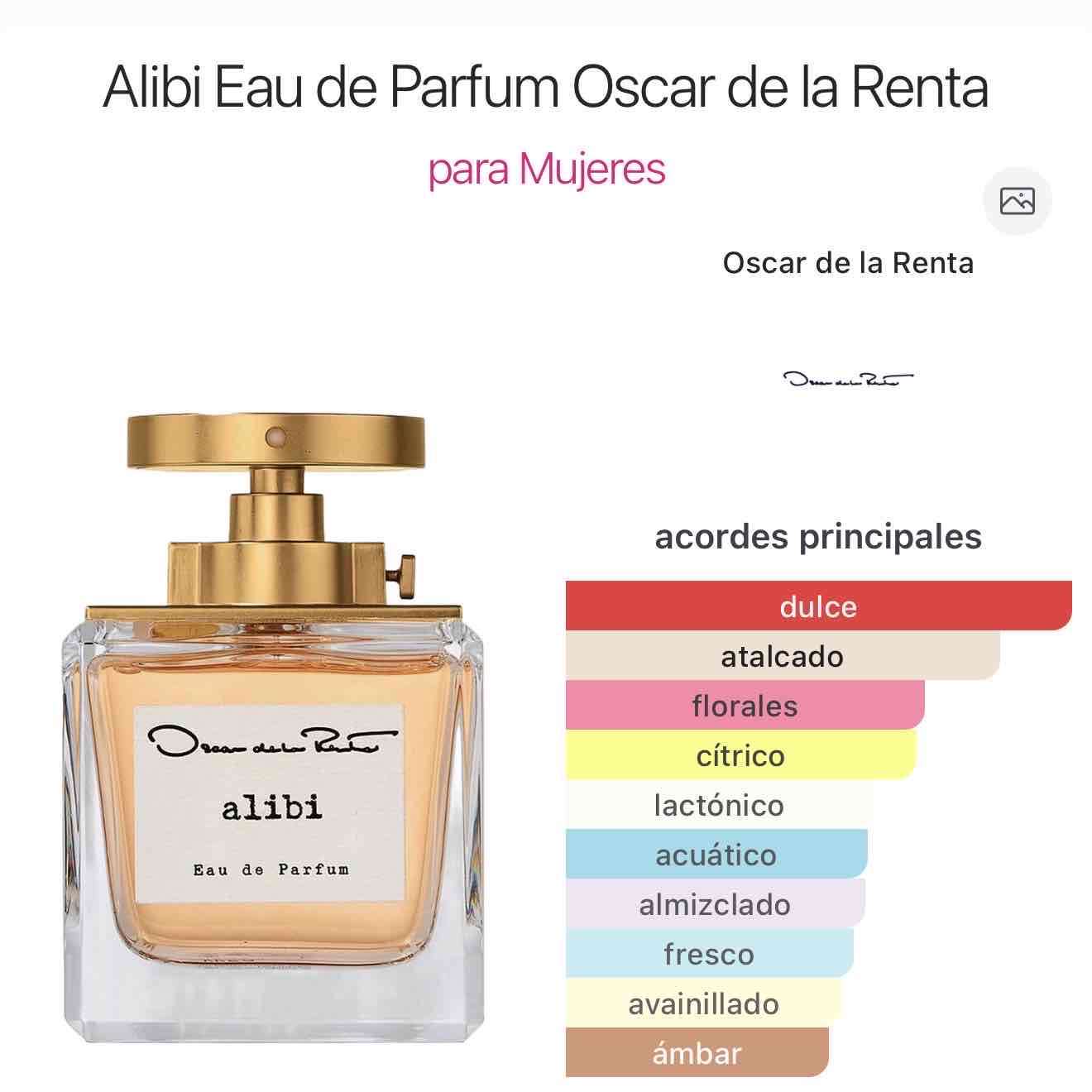Perfume Oscar de la Renta Alibi - miniatura 3