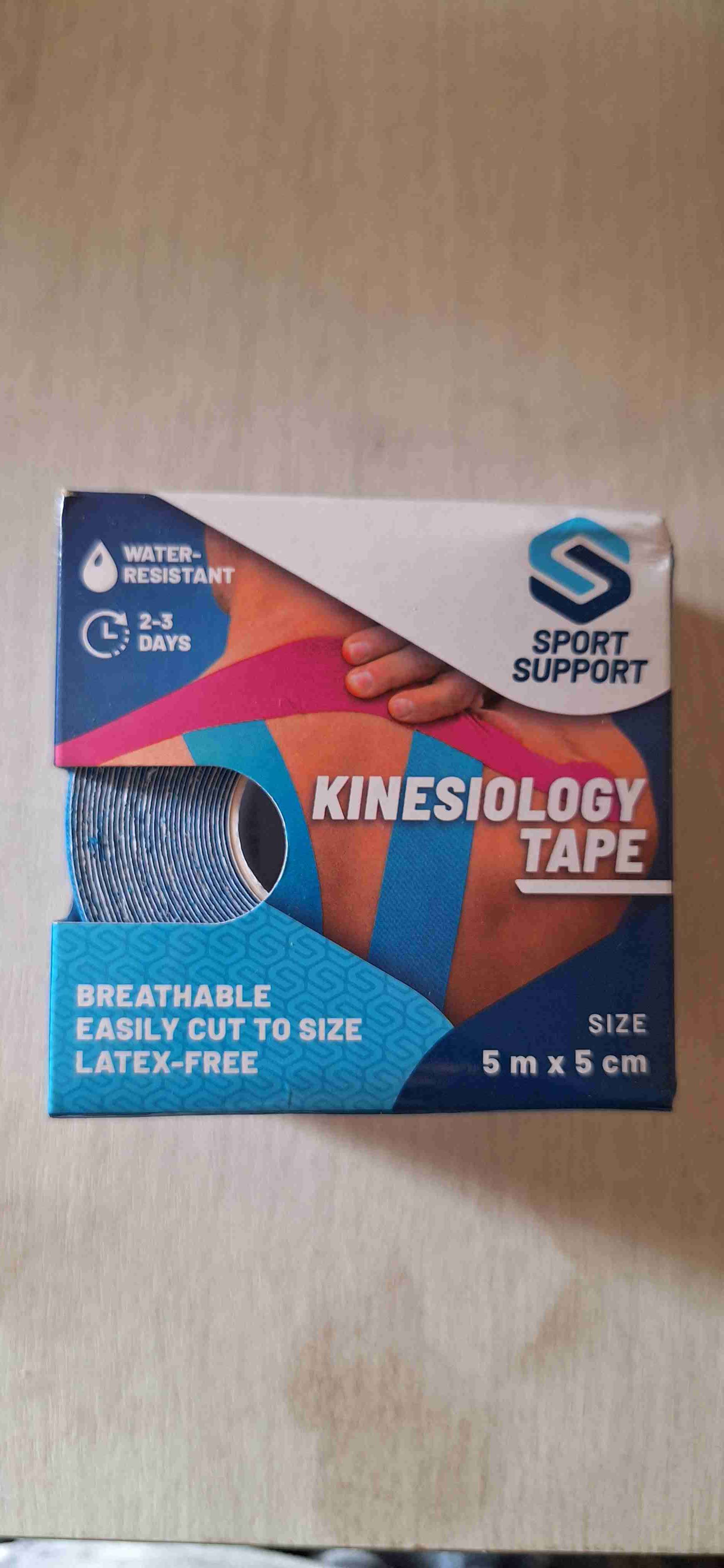 Cinta kinesiológica resistente al agua